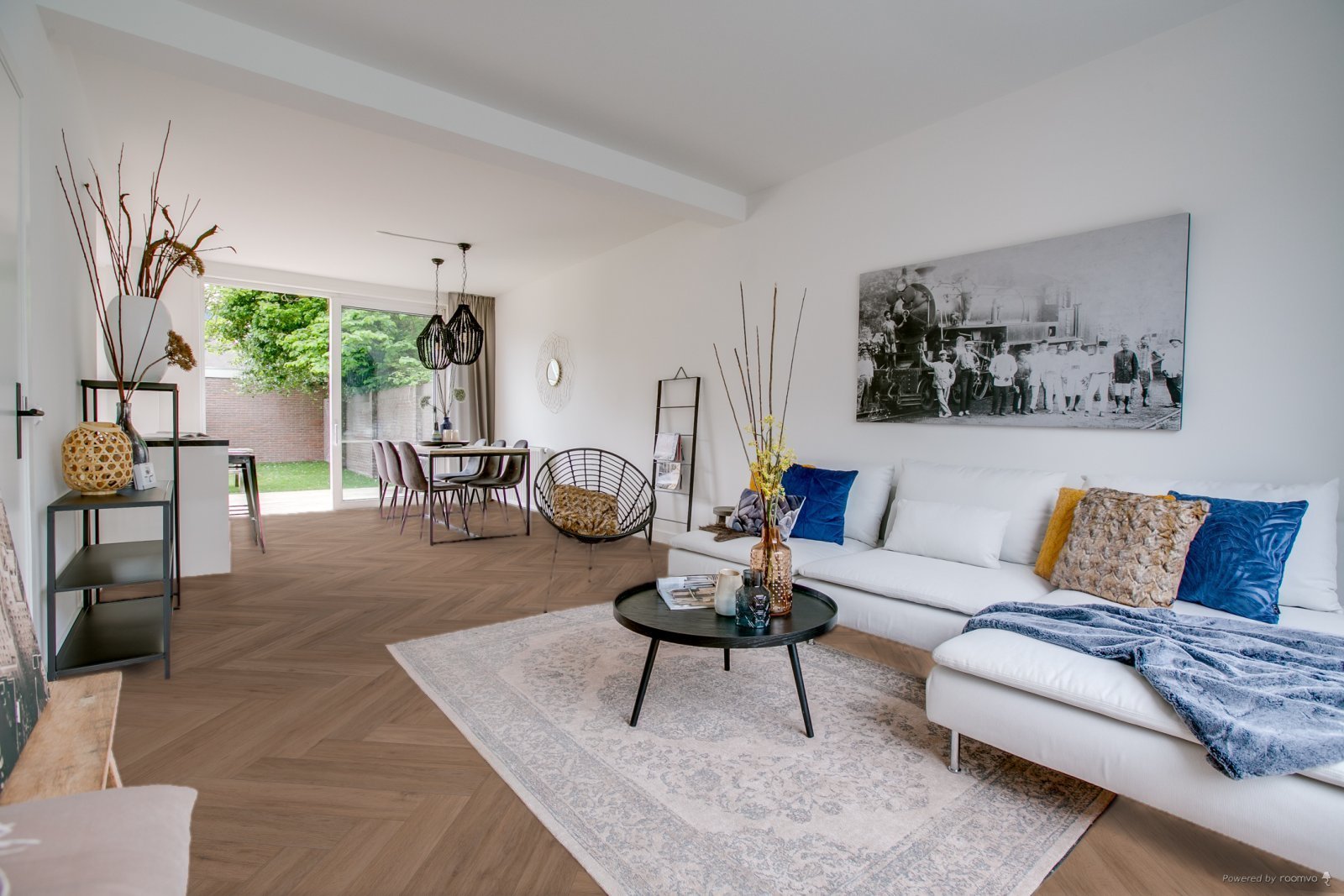Click PVC - Hoomline Fusion Visgraat Click 1075131 Oak Honey - Bruin