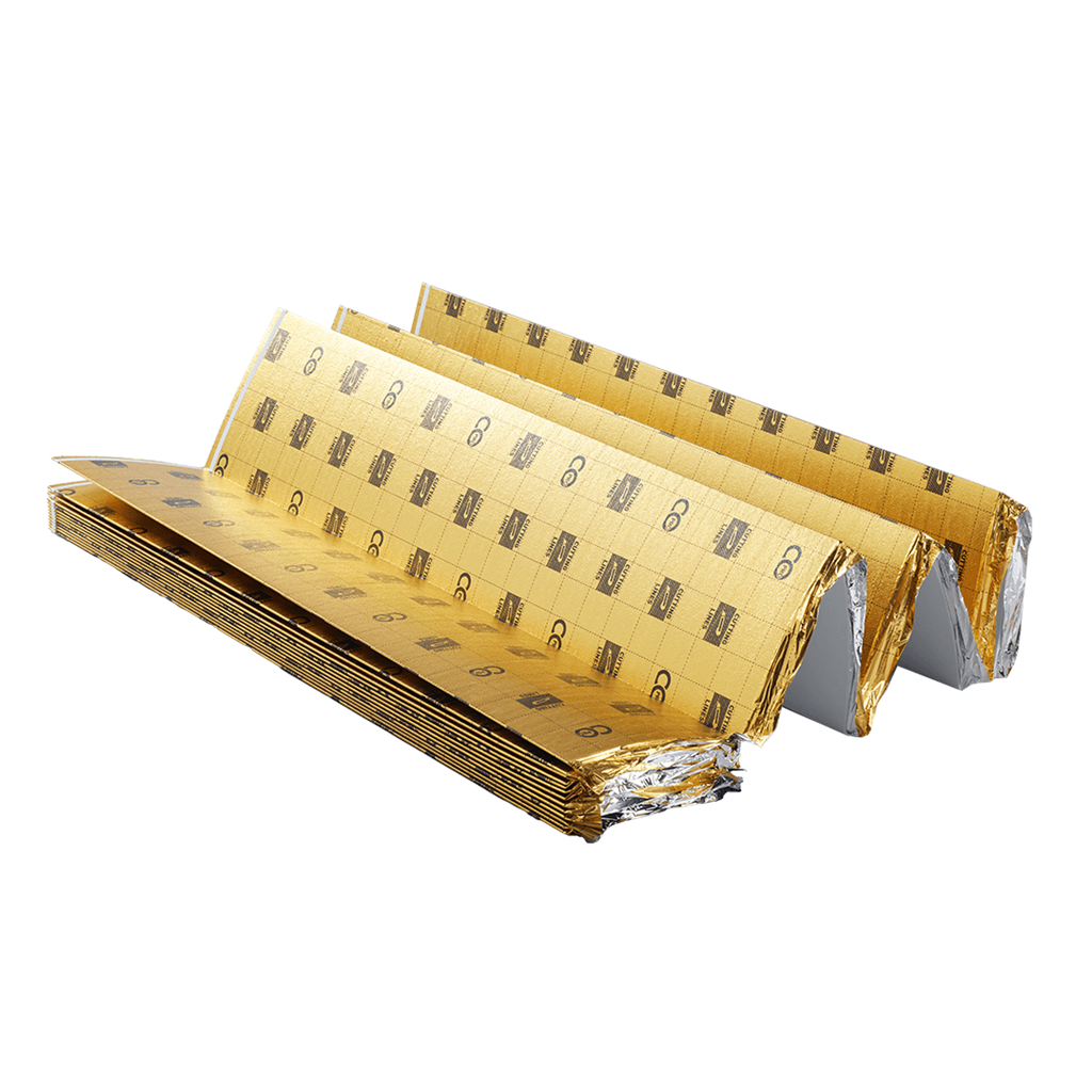 Onderlaag harde ondervloer 10 dB geluidsisolatie antislip geschikt voor PVC click vloeren 10 stuks