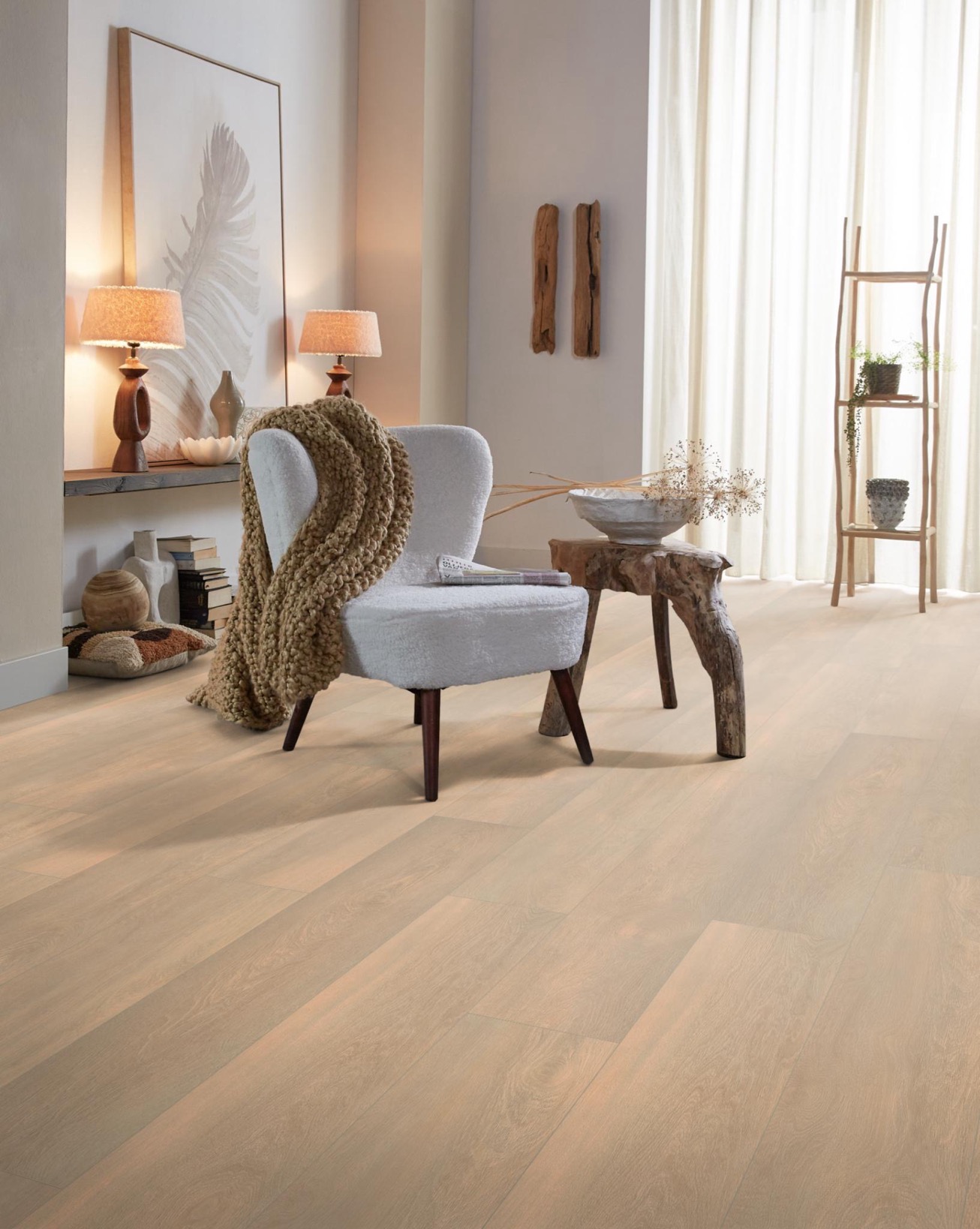 Laminaat - Ambiant Arnstadt beige eiken - Bruin