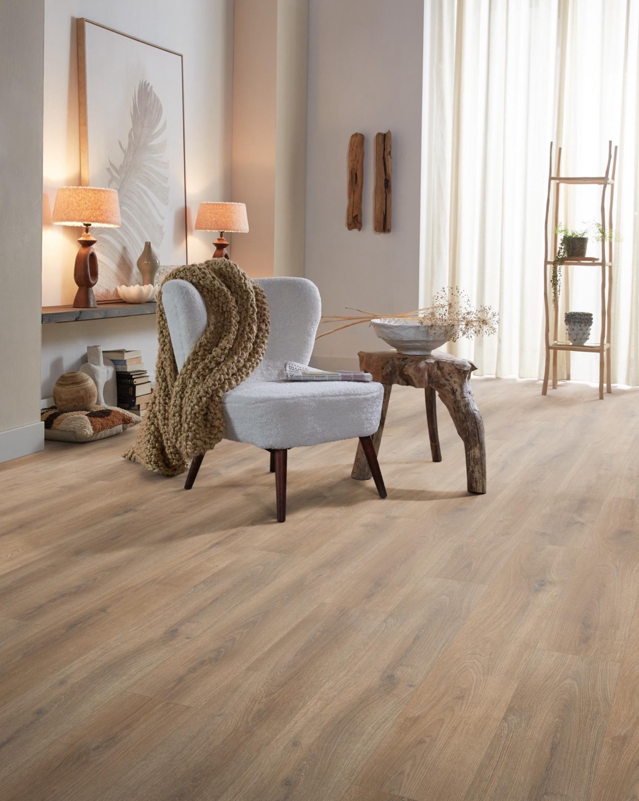 Laminaat - Ambiant Sunny oak natuur eiken - Bruin