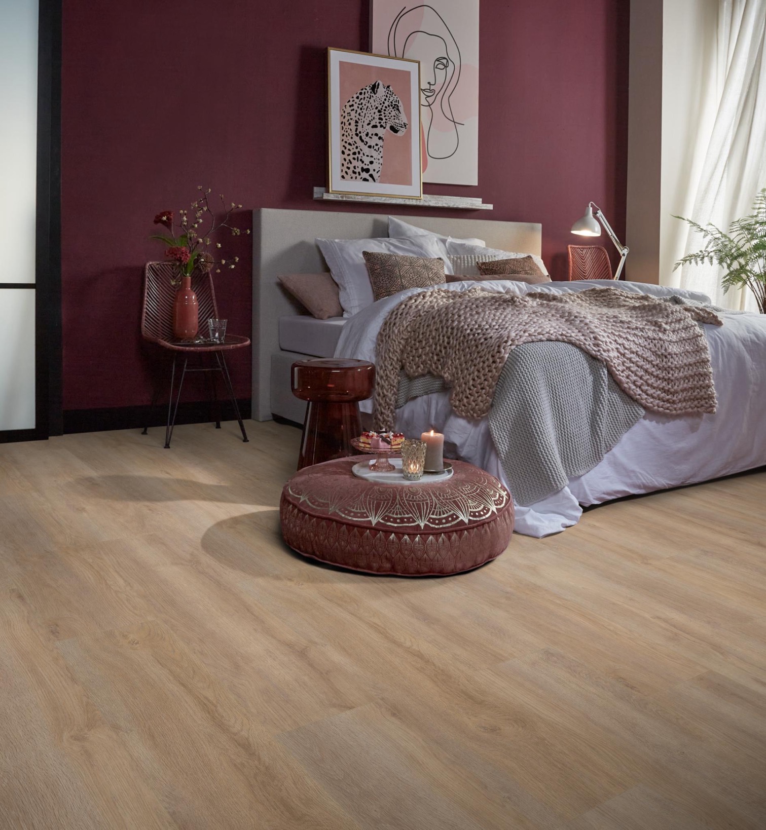 Laminaat - Ambiant Prestige oak warm eiken - Bruin