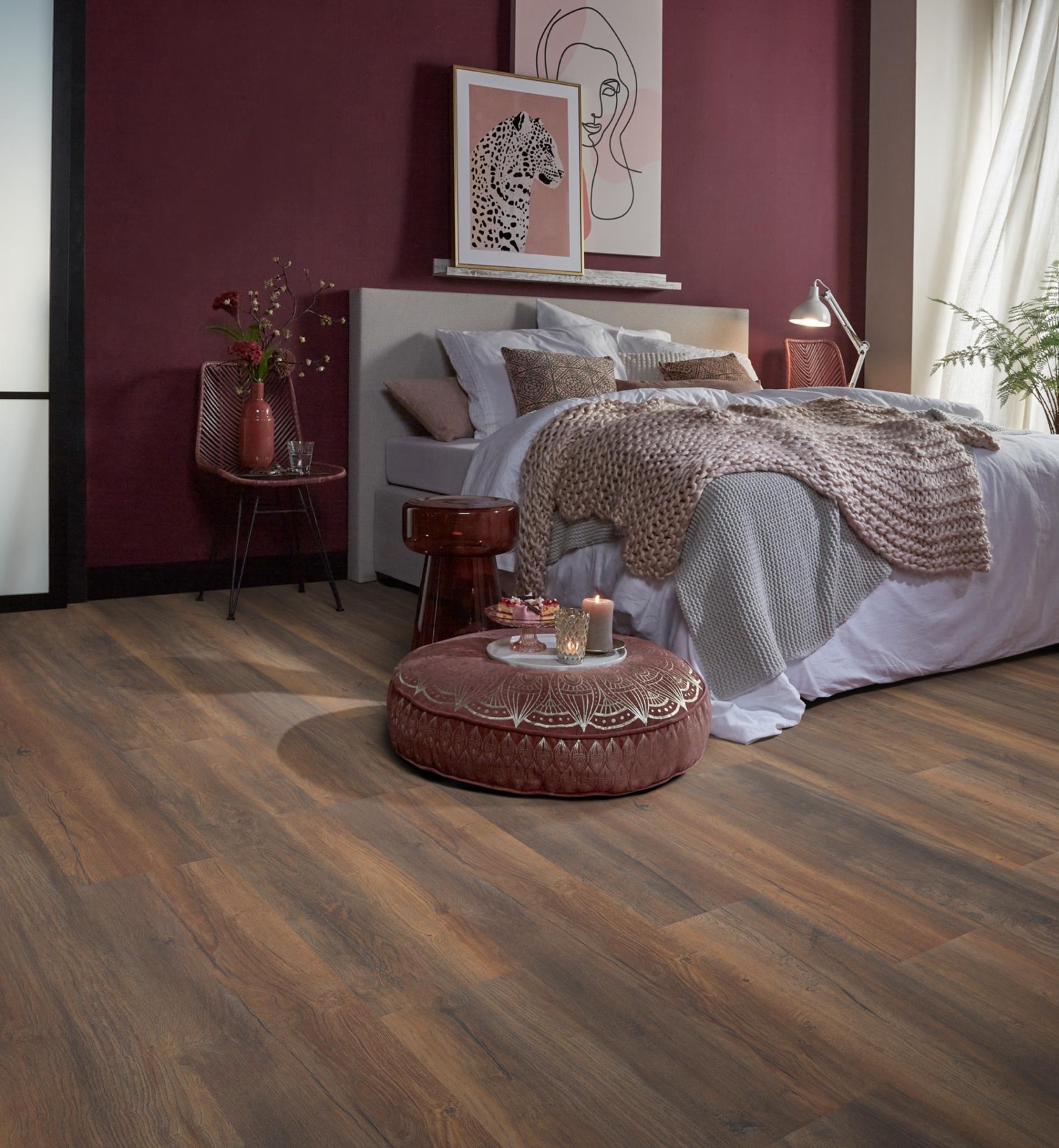 Laminaat - Ambiant Xtra wide harbour eiken - Bruin