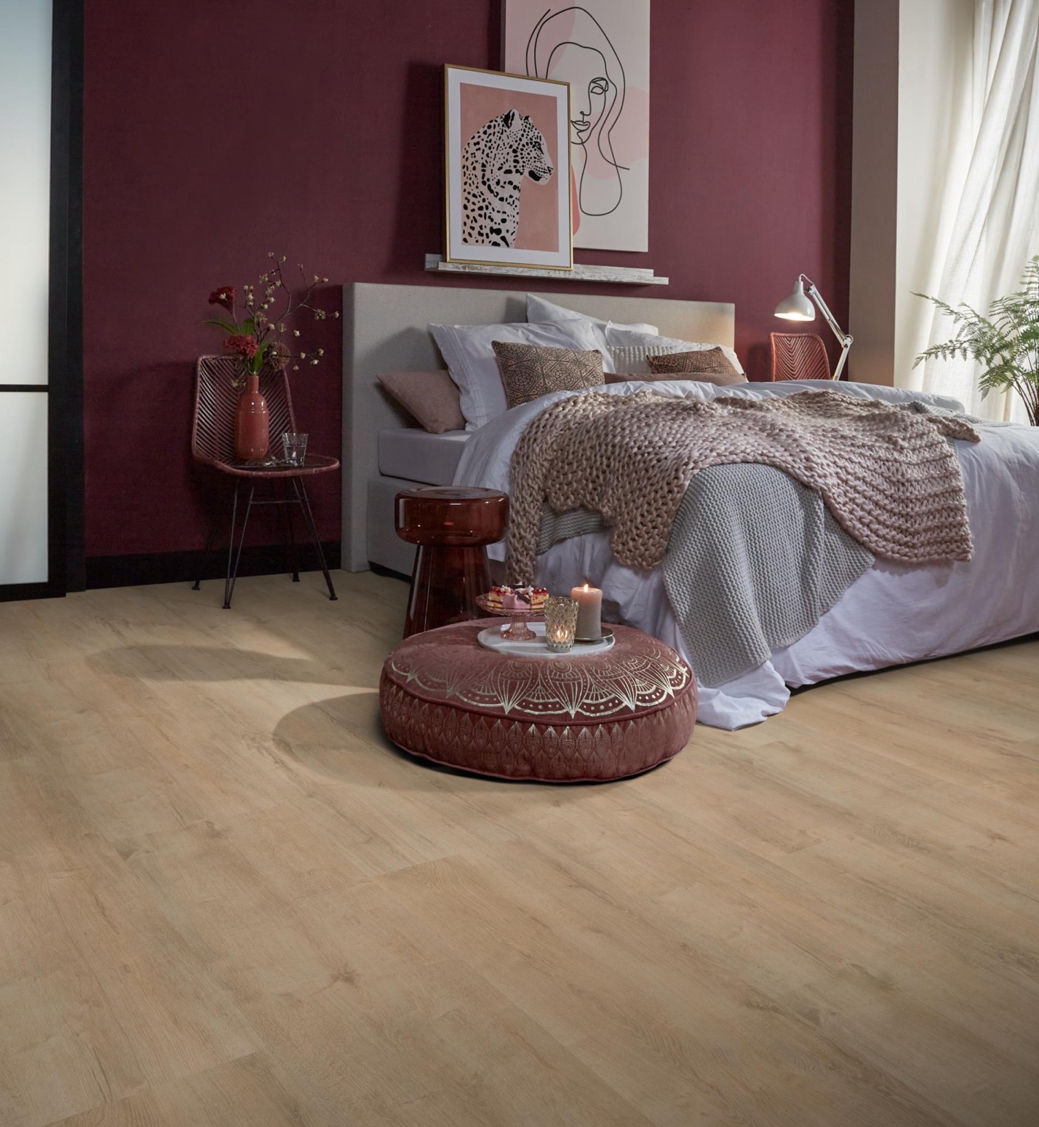 Laminaat - Ambiant Major oak beige - Bruin