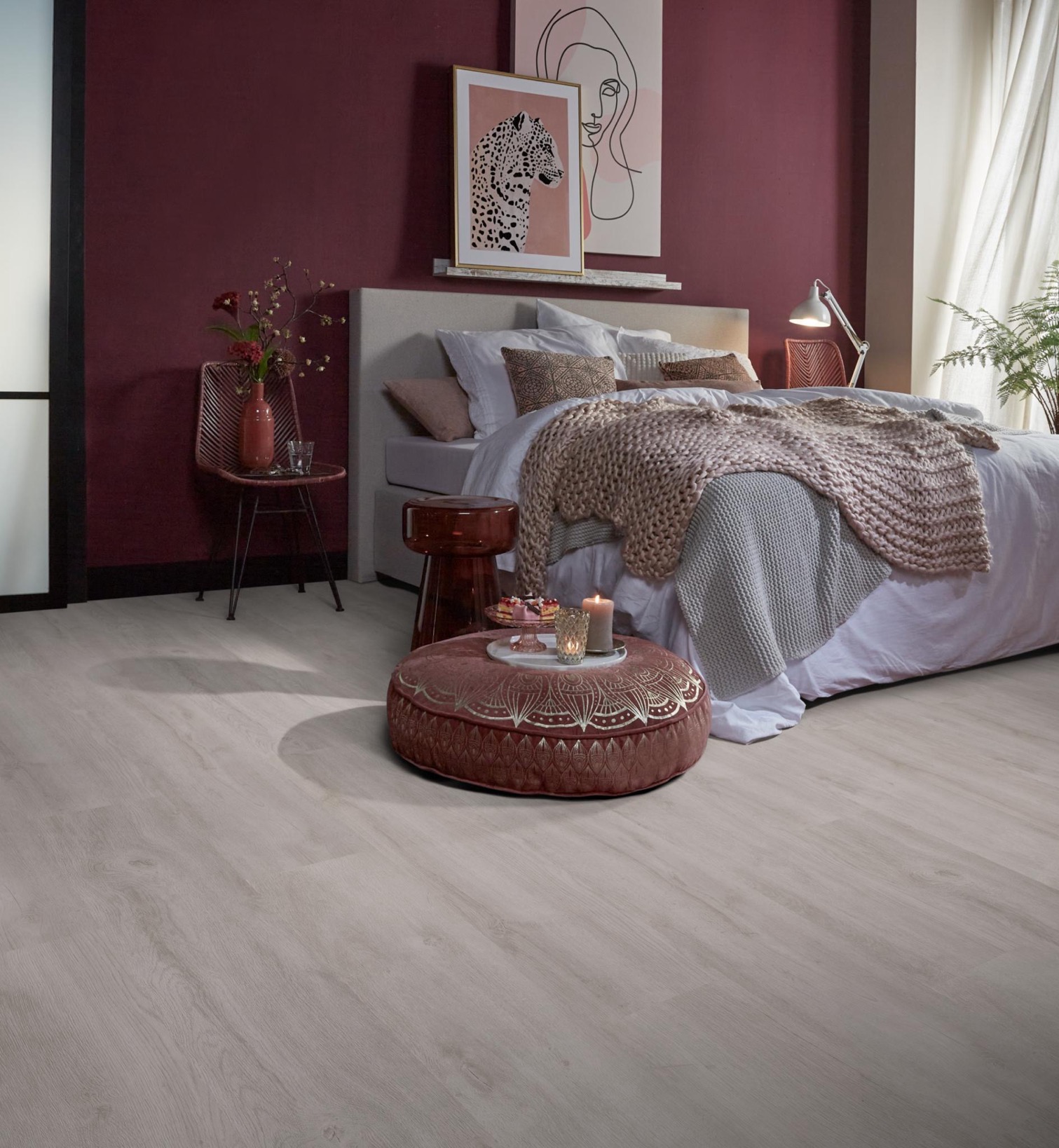 Laminaat - Ambiant Grand oak grijs eiken - Grijs