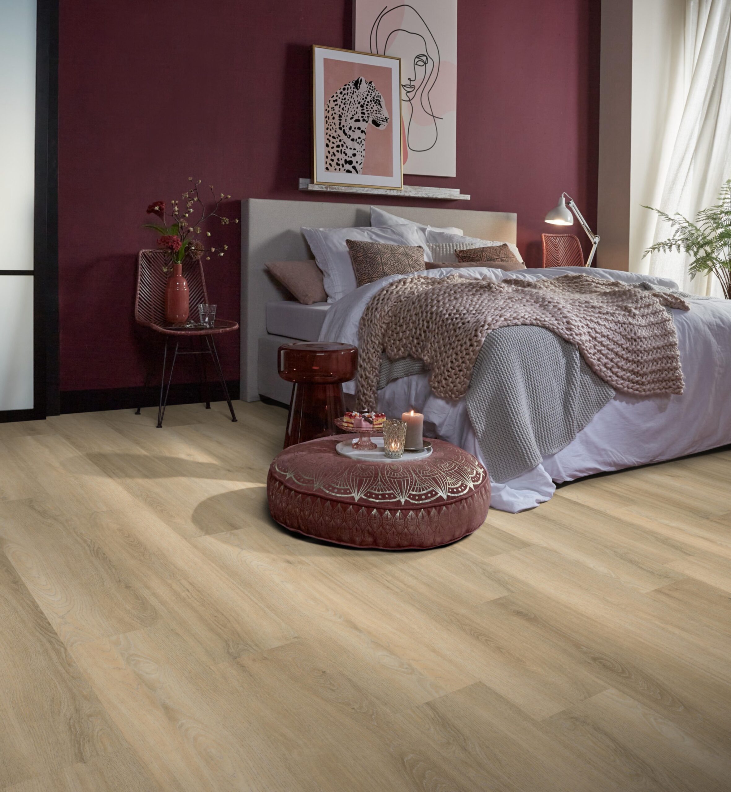 Click PVC - Ambiant Avanto click SRC beige - Bruin