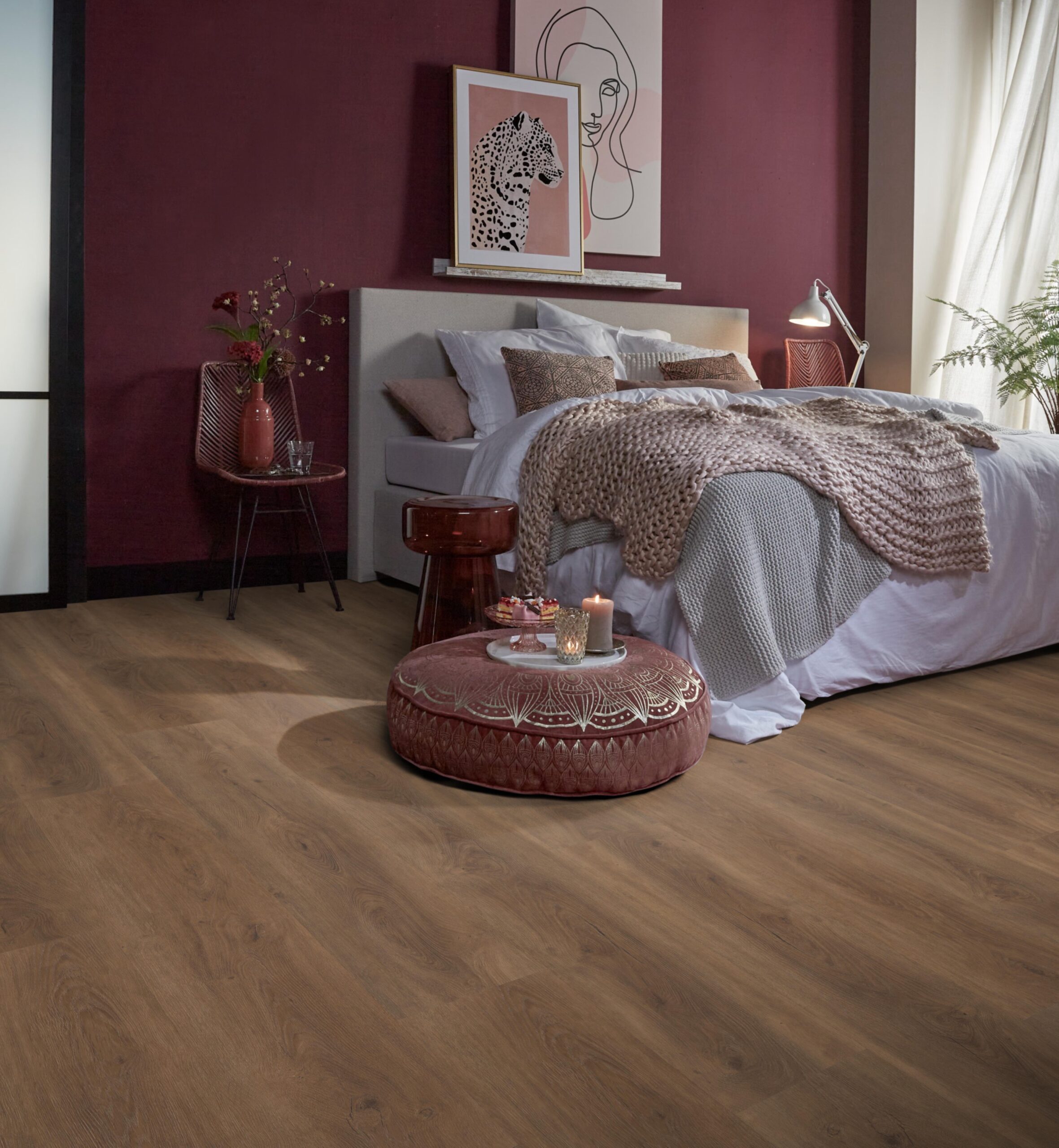 Click PVC - Ambiant Robusto click SRC warm brown - Bruin