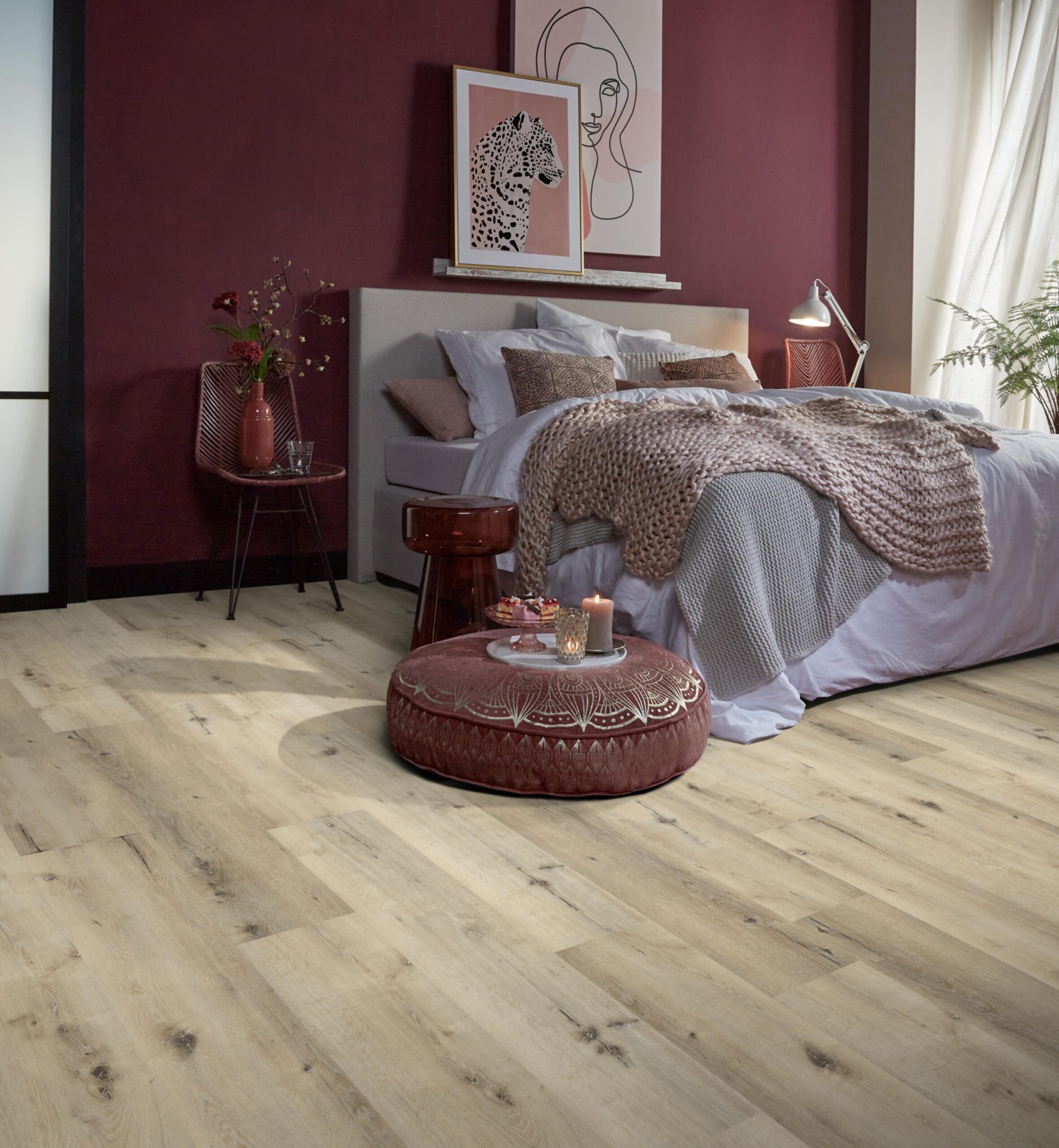 Click PVC - Ambiant Essenzo click SRC light oak - Bruin