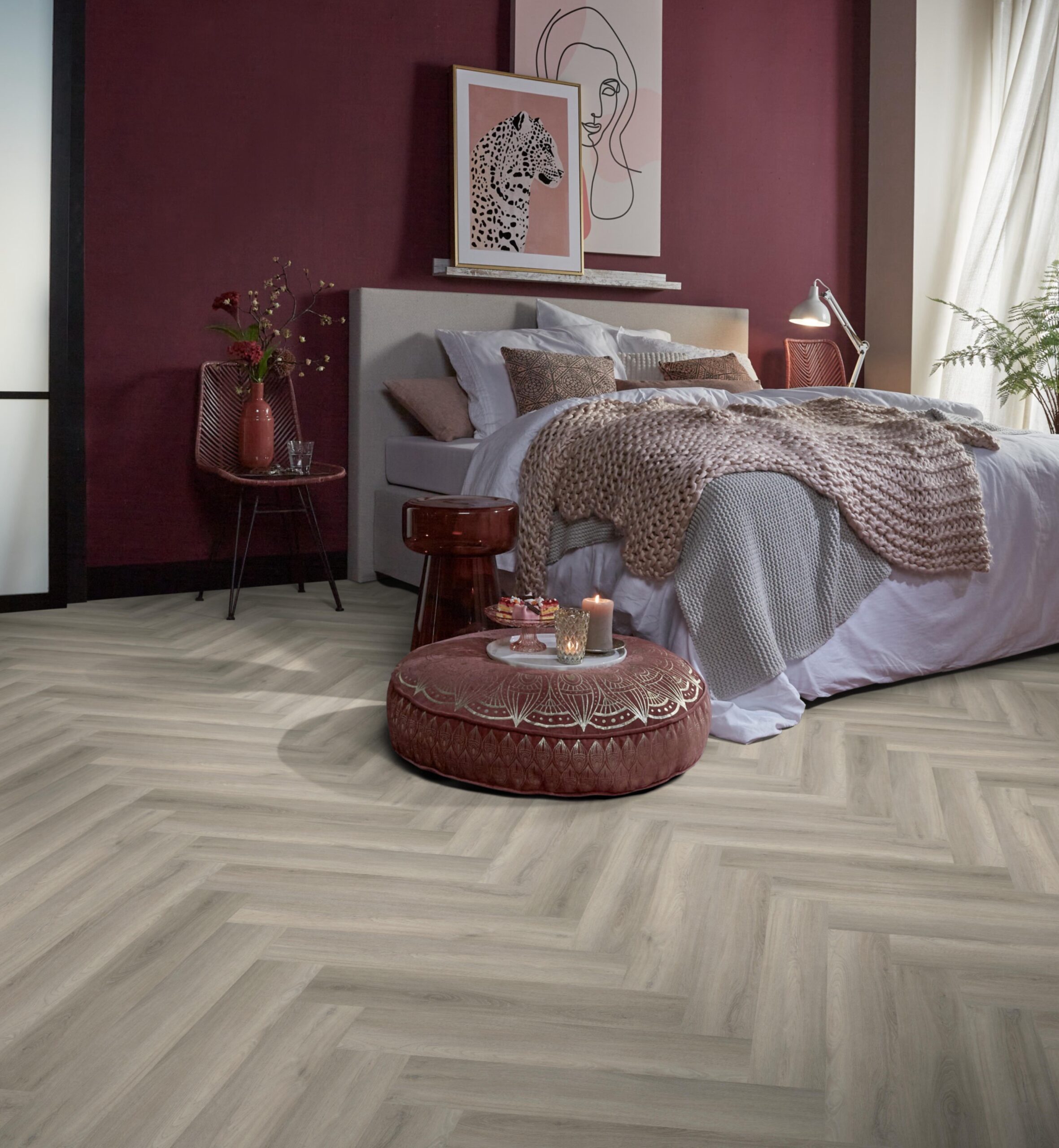 Click PVC - Ambiant Spigato visgraat click SRC grey - Grijs