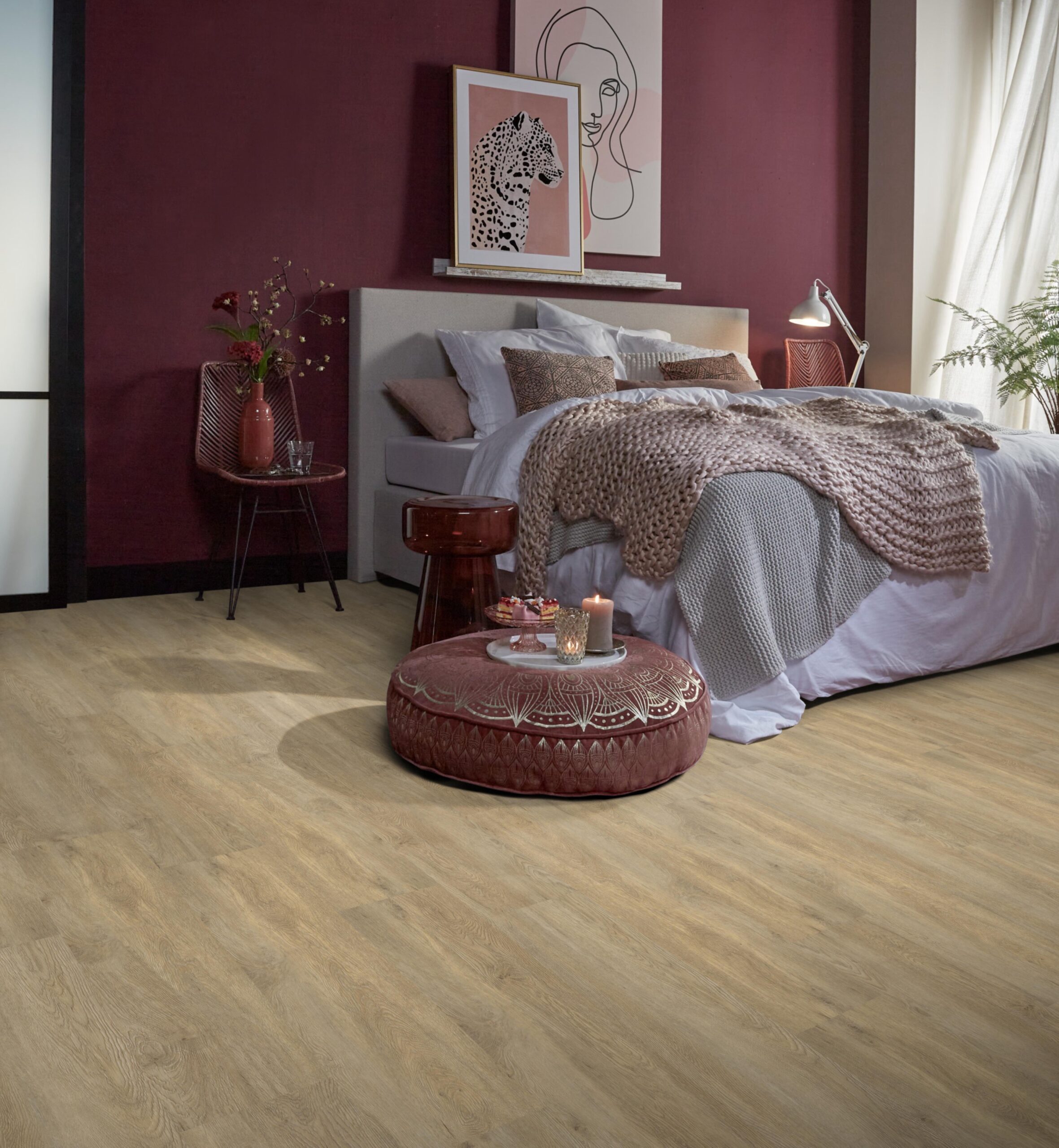 Click PVC - Ambiant Supremo click SRC natural oak - Bruin