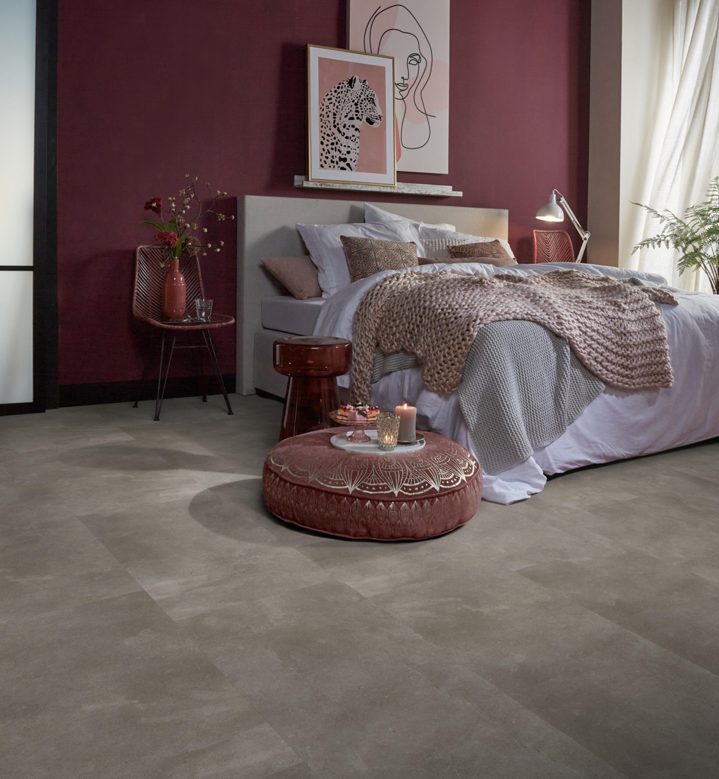 Click PVC - Ambiant Piazzo click SRC warm grey - Grijs