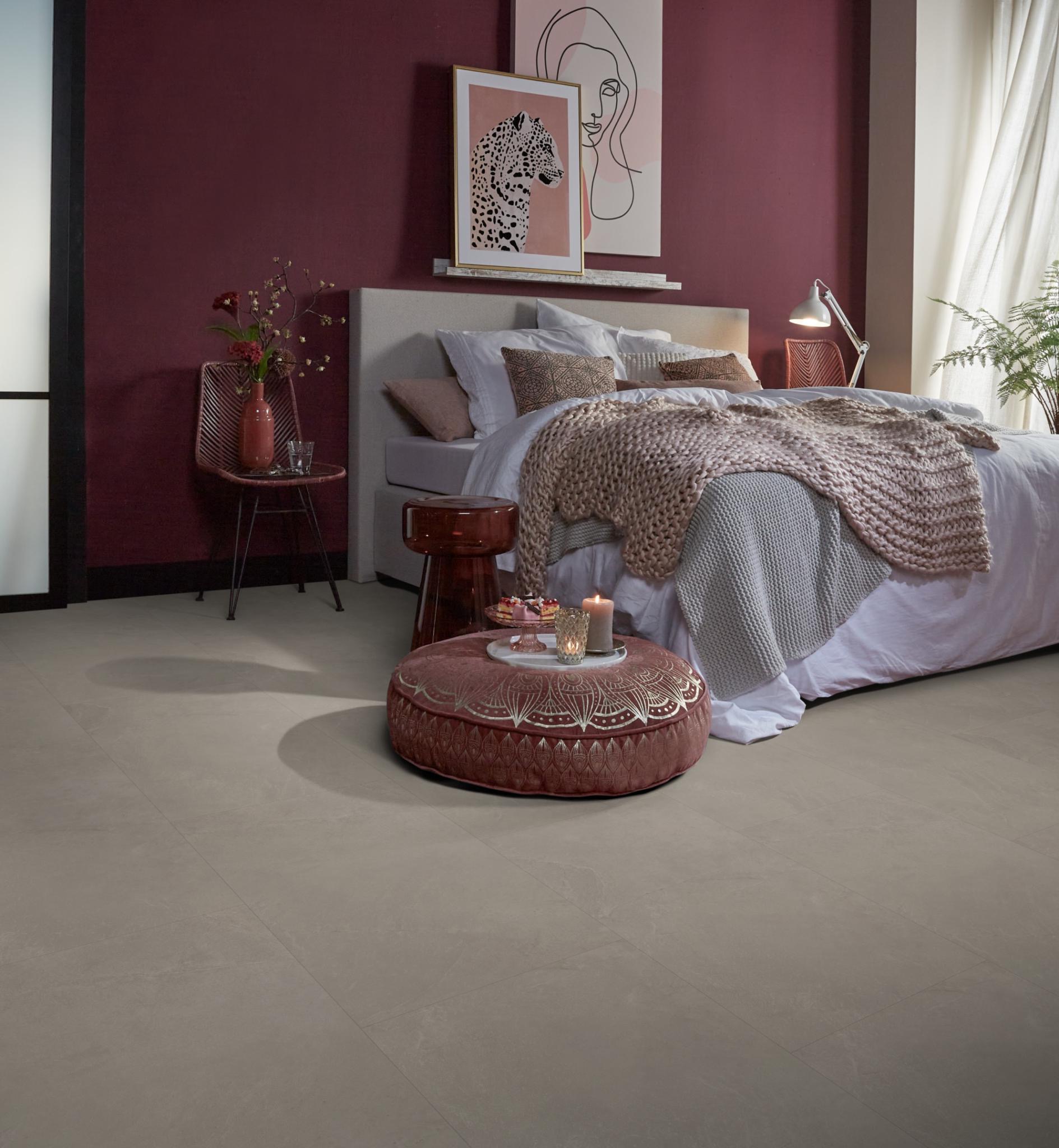 Click PVC - Ambiant Noveno click SRC warm grey - Grijs