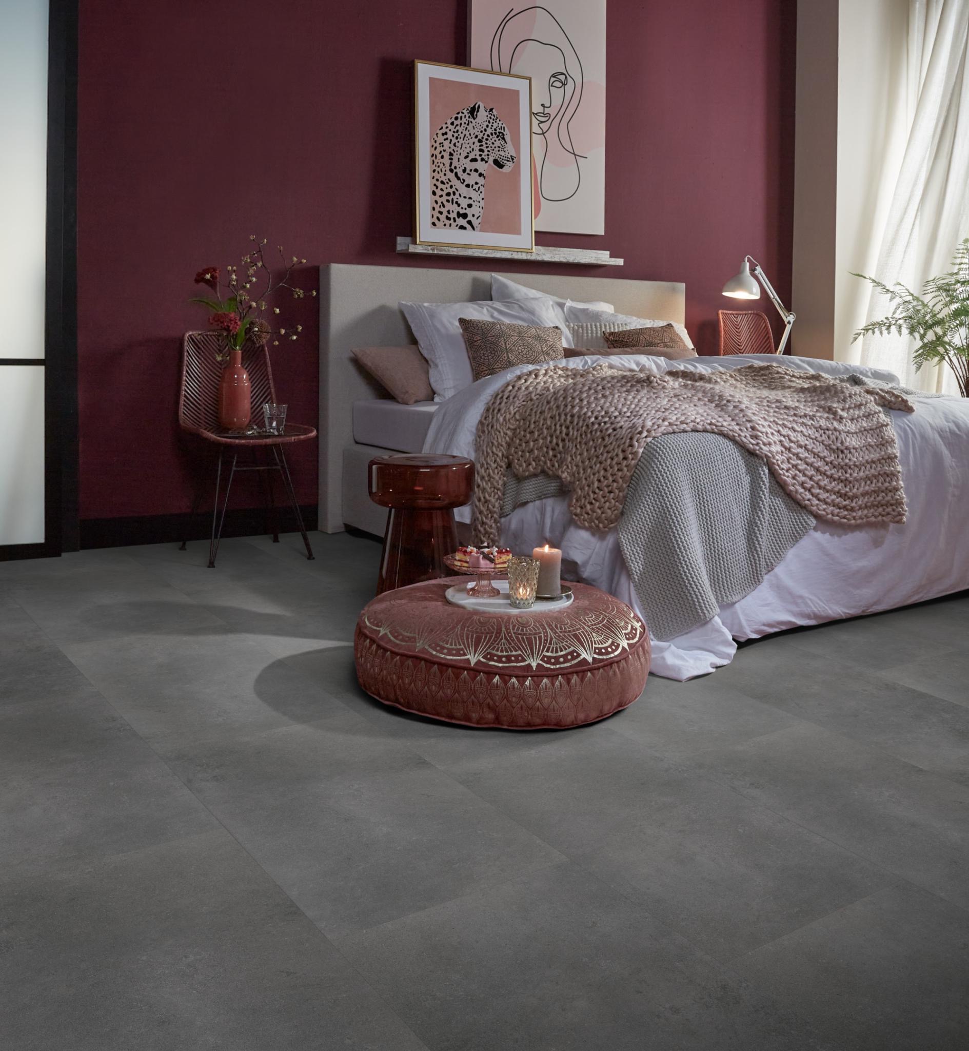 Click PVC - Ambiant Sarino click dark grey - Grijs