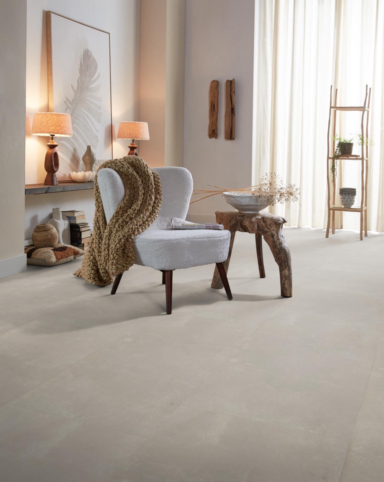 Click PVC - Ambiant Piero XL click SRC beige - Bruin