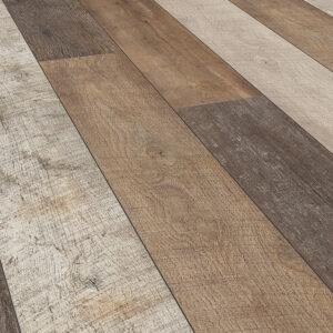 Floer Sloophout Laminaat - Versleten Planken Donker