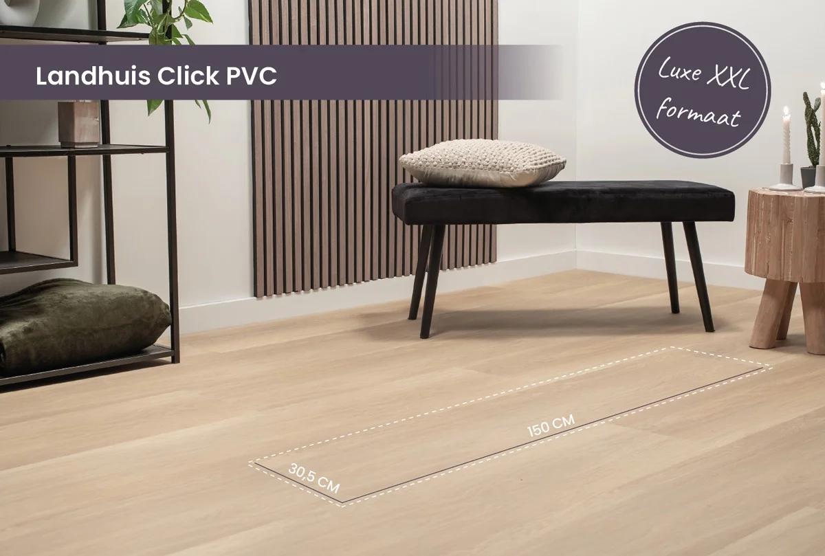 Floer Landhuis Click PVC - Pure Eik - Afbeelding 12