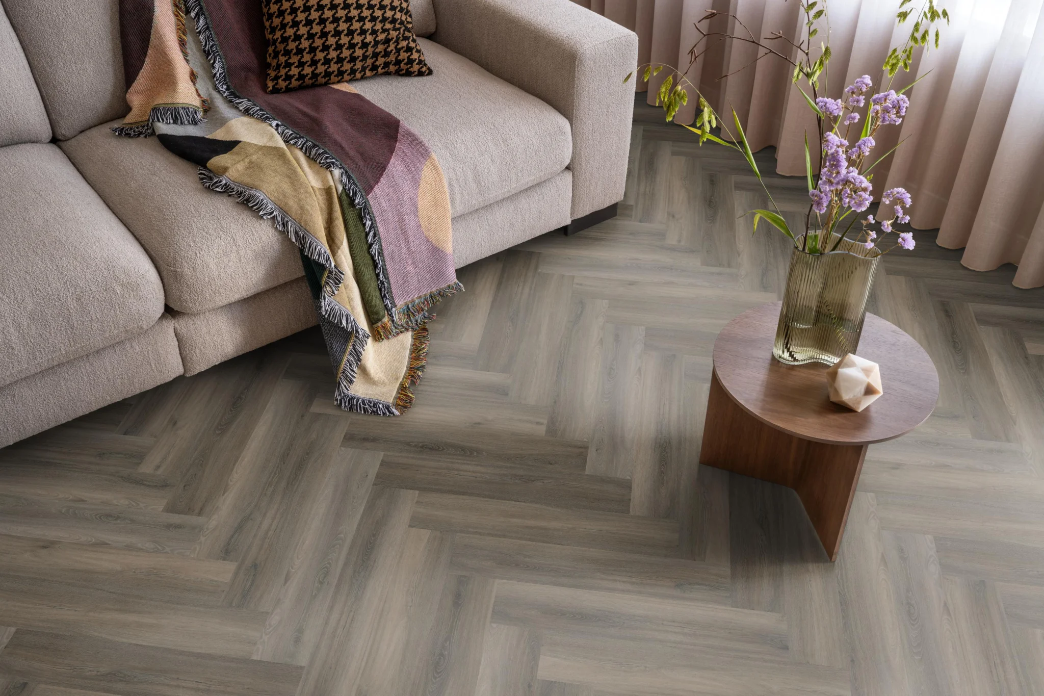 Ambiant Spigato Avanto visgraat click SRC dark grey - Afbeelding 6