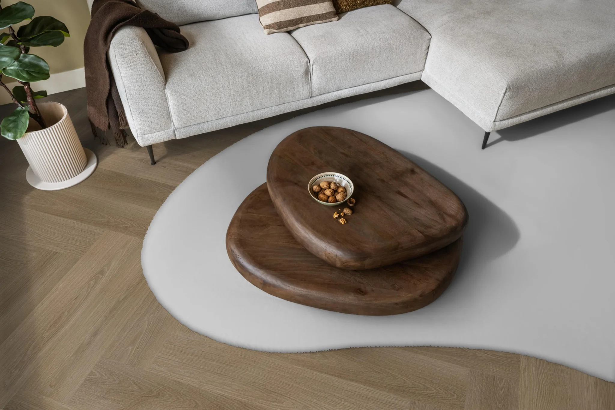 Ambiant Spigato xl Soleno visgraat click SRC dark oak - Afbeelding 9