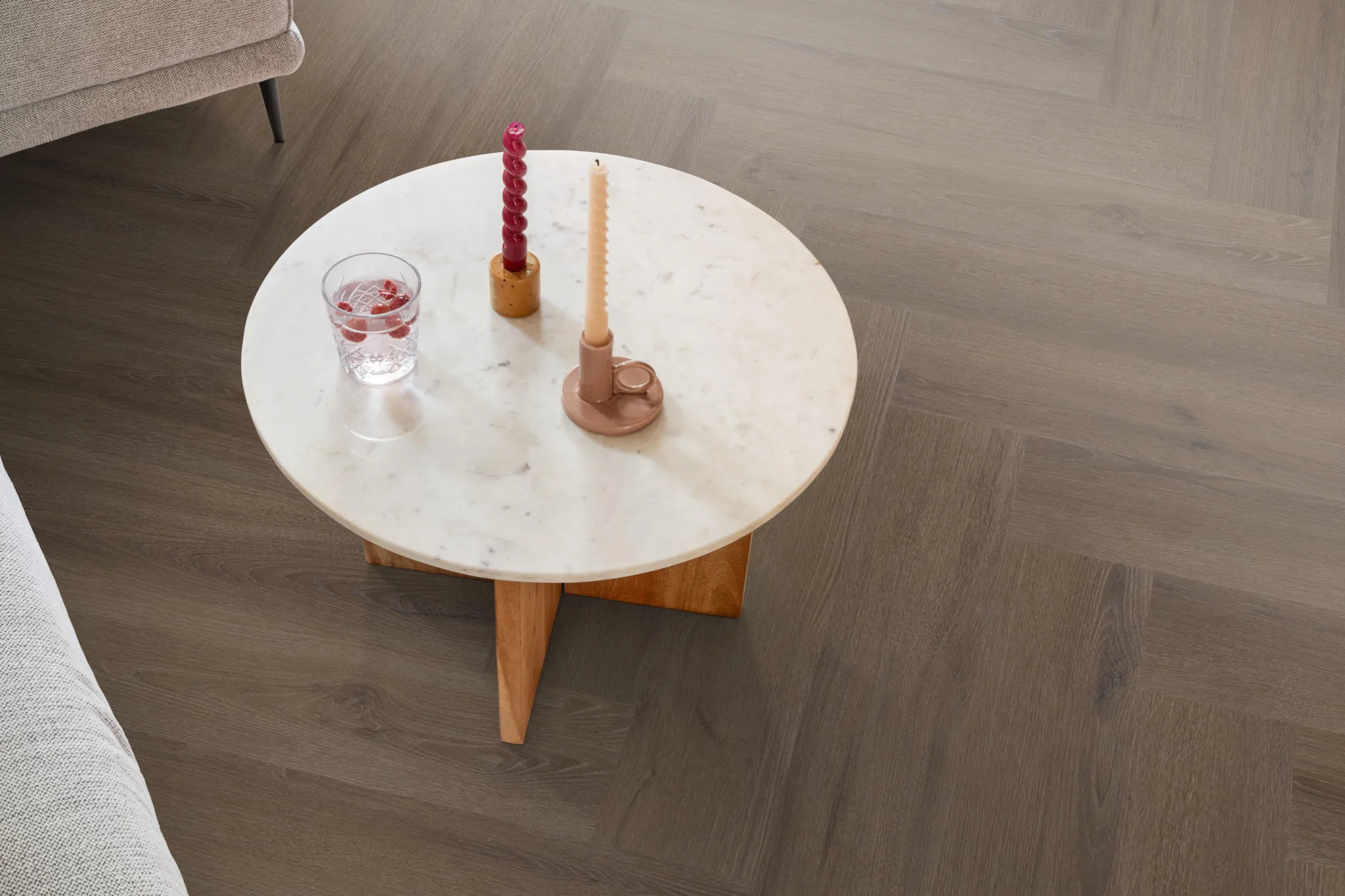 Ambiant Spigato xl Valento visgraat click SRC brown - Afbeelding 3