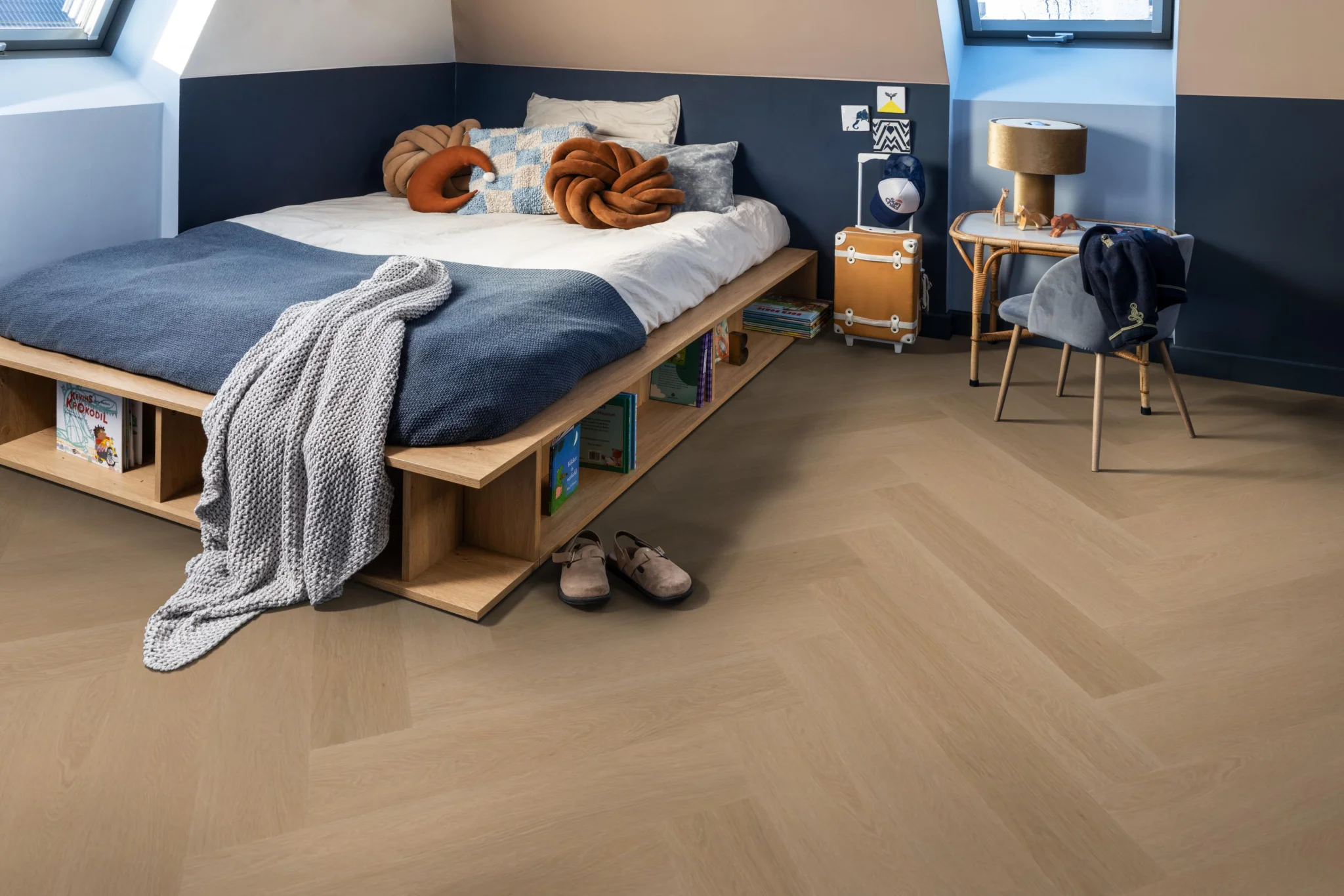 Ambiant Spigato Estino visgraat click SRC dark oak - Afbeelding 2