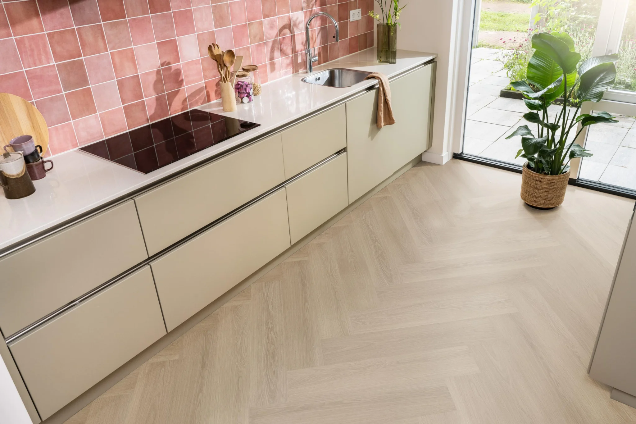 Ambiant Spigato xl Soleno visgraat click SRC warm oak - Afbeelding 5