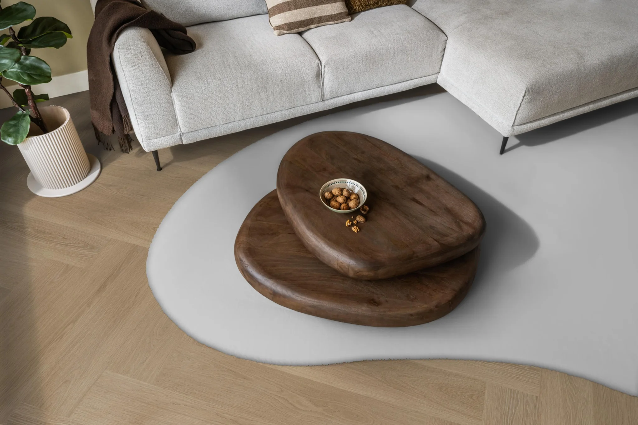 Ambiant Spigato xl Soleno visgraat click SRC warm oak - Afbeelding 9