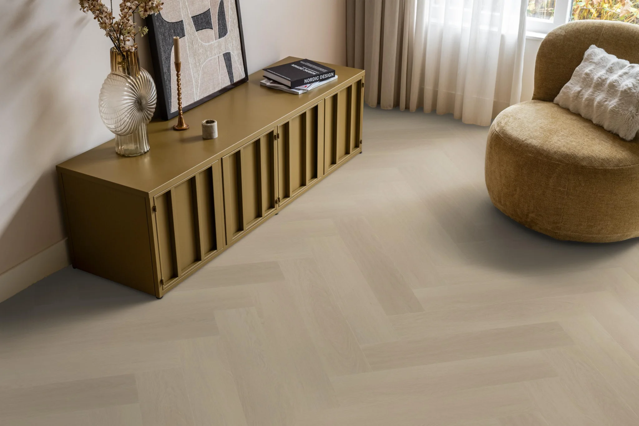Ambiant Spigato Estino visgraat click SRC beige - Afbeelding 10