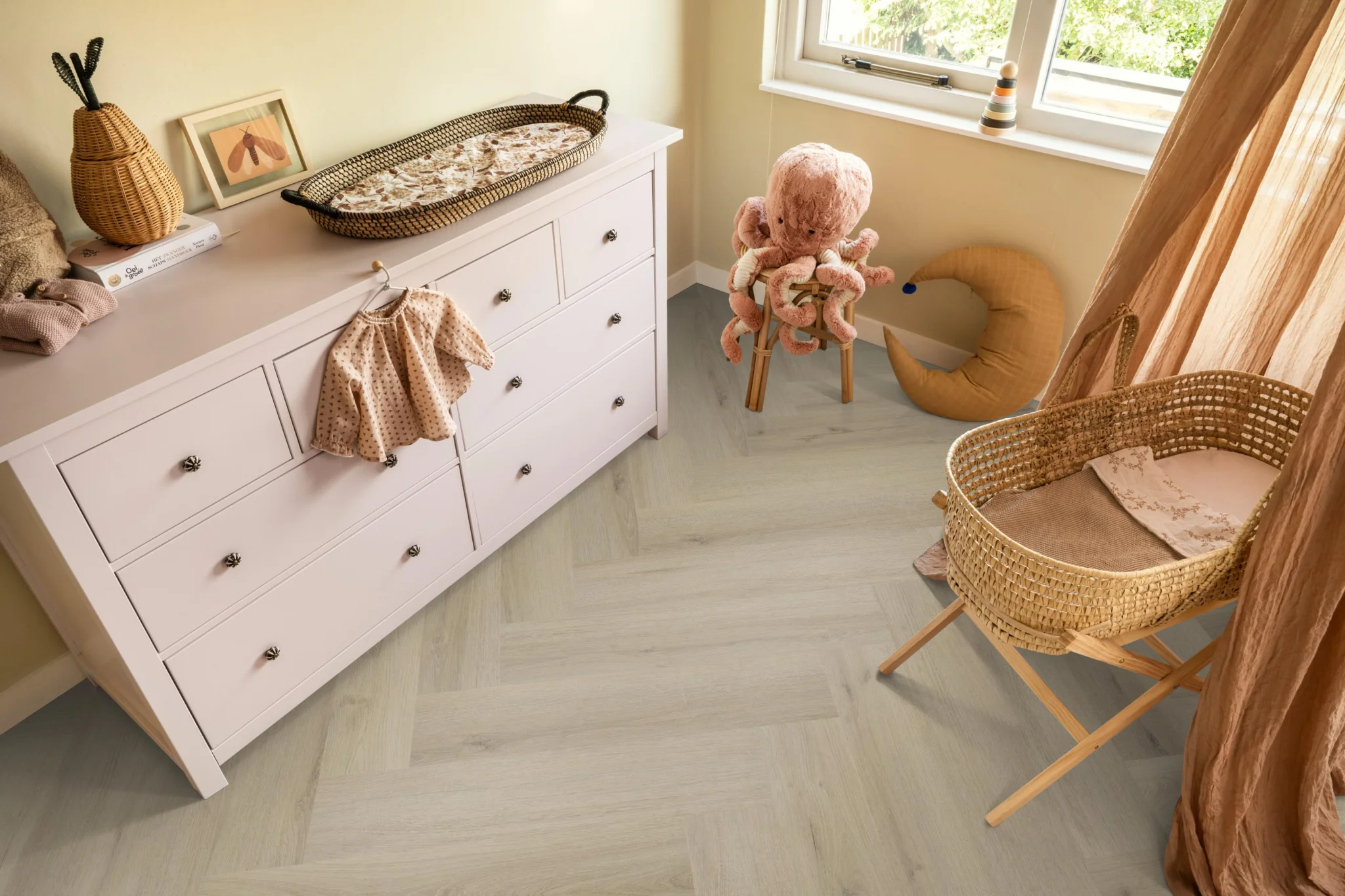 Ambiant Spigato xl Valento visgraat click SRC beige - Afbeelding 4