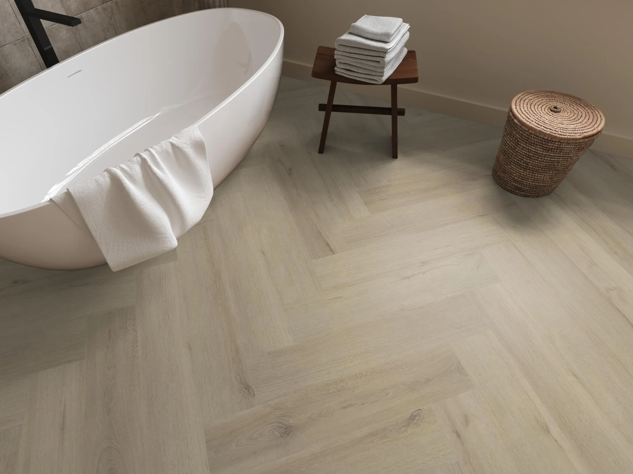 Ambiant Spigato xl Valento visgraat click SRC beige - Afbeelding 7