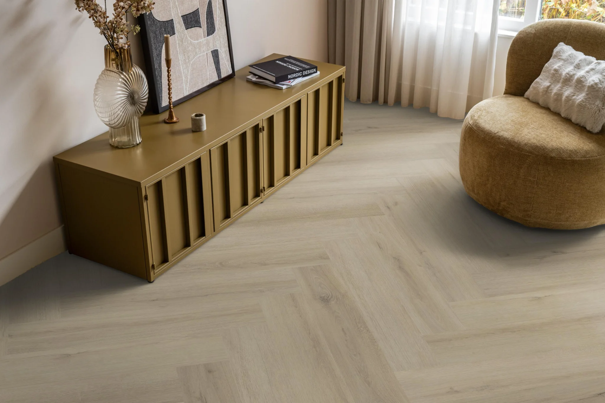 Ambiant Spigato xl Valento visgraat click SRC beige - Afbeelding 10