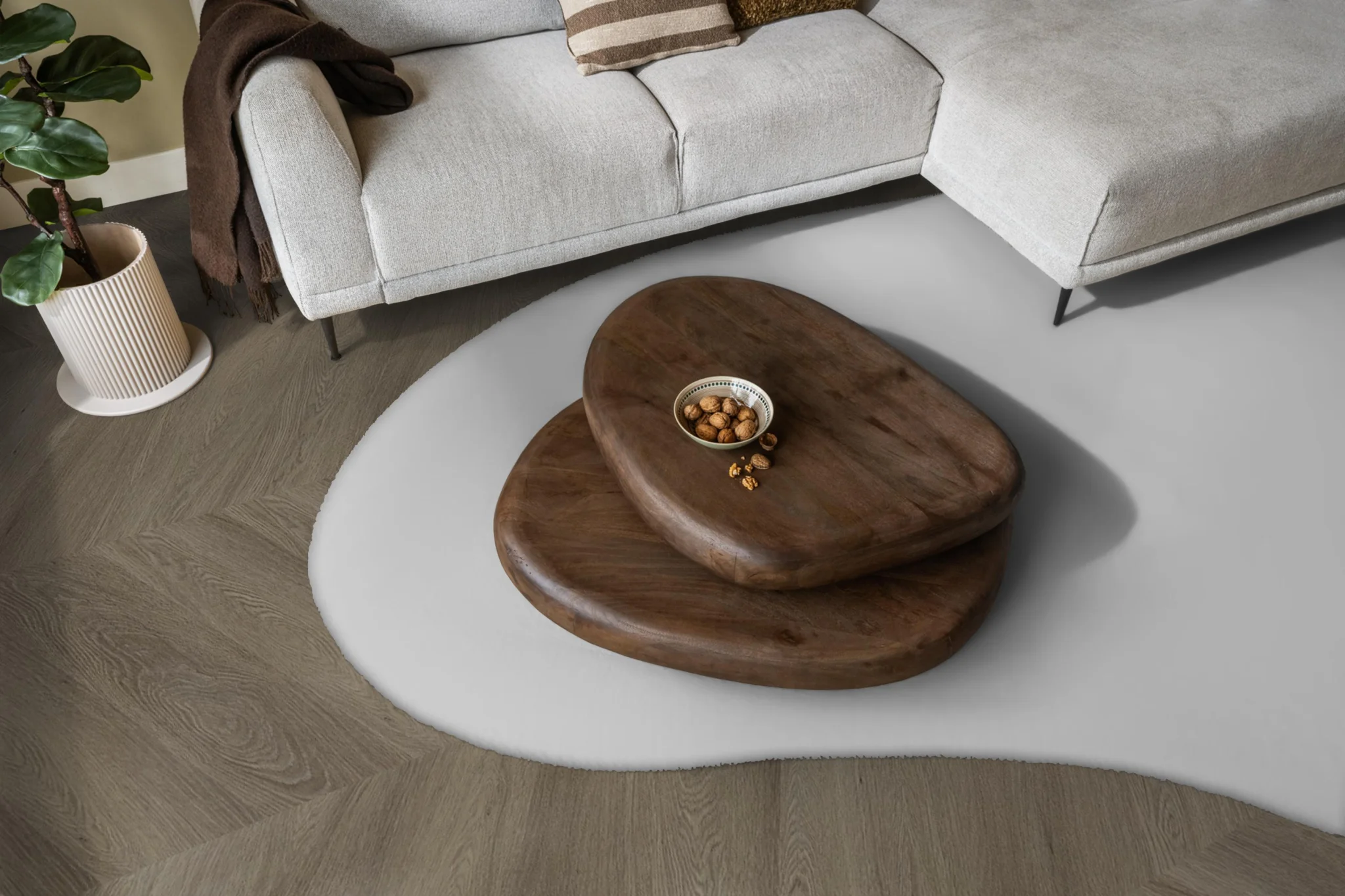 Ambiant Spigato Estino hongaarse punt dryback brown - Afbeelding 9