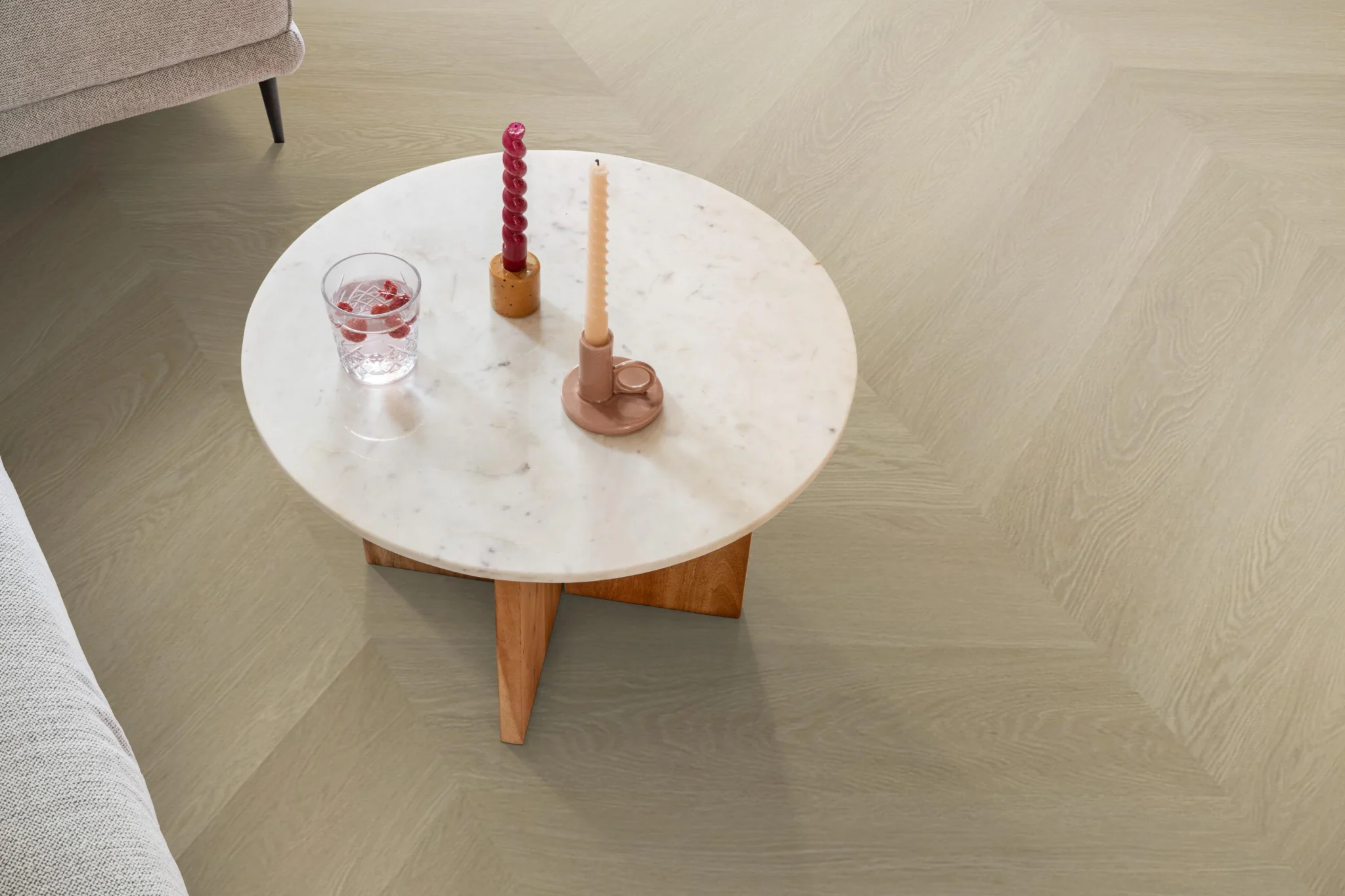 Ambiant Spigato Estino hongaarse punt dryback natural oak - Afbeelding 3