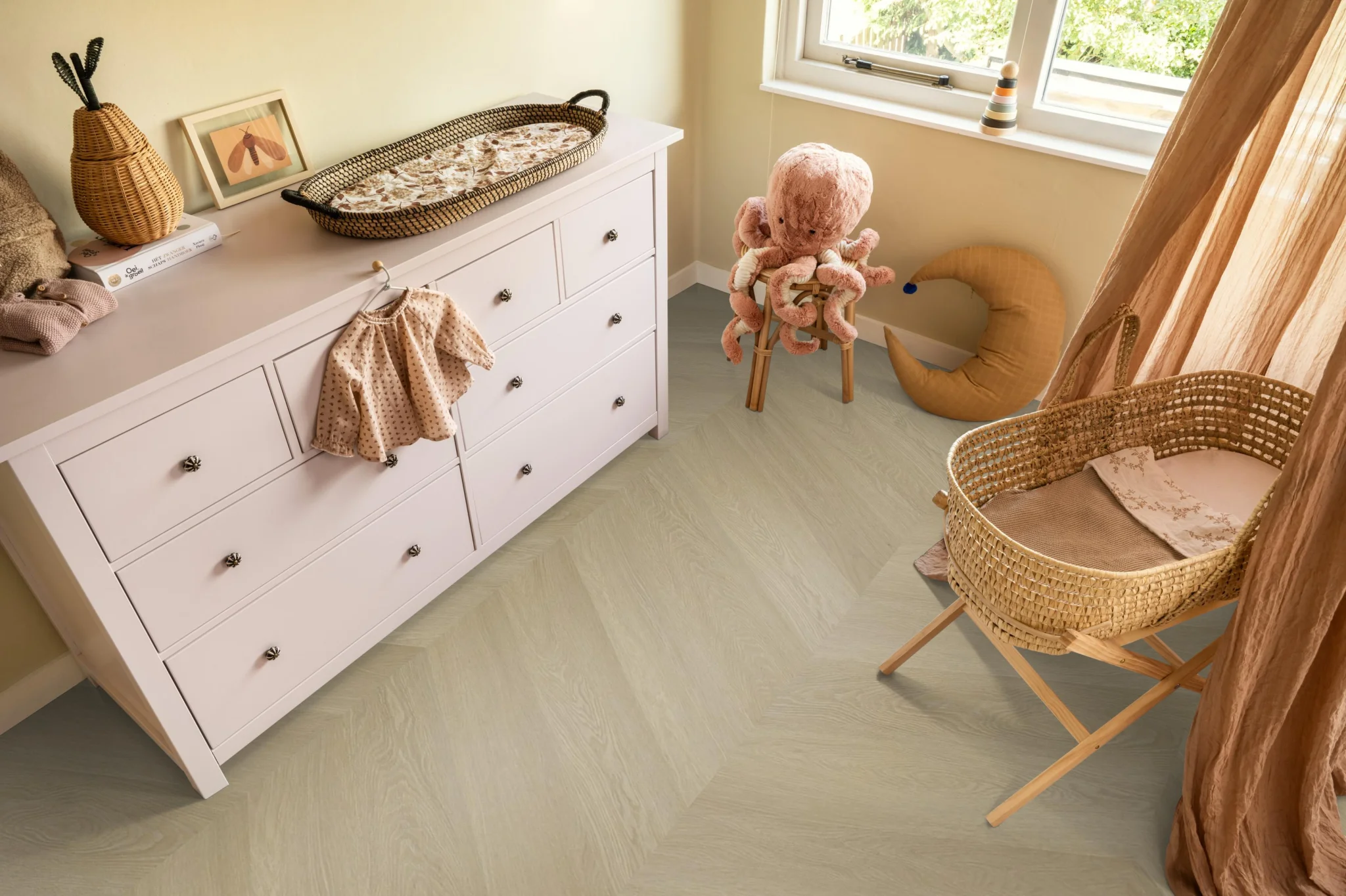 Ambiant Spigato Estino hongaarse punt dryback natural oak - Afbeelding 4