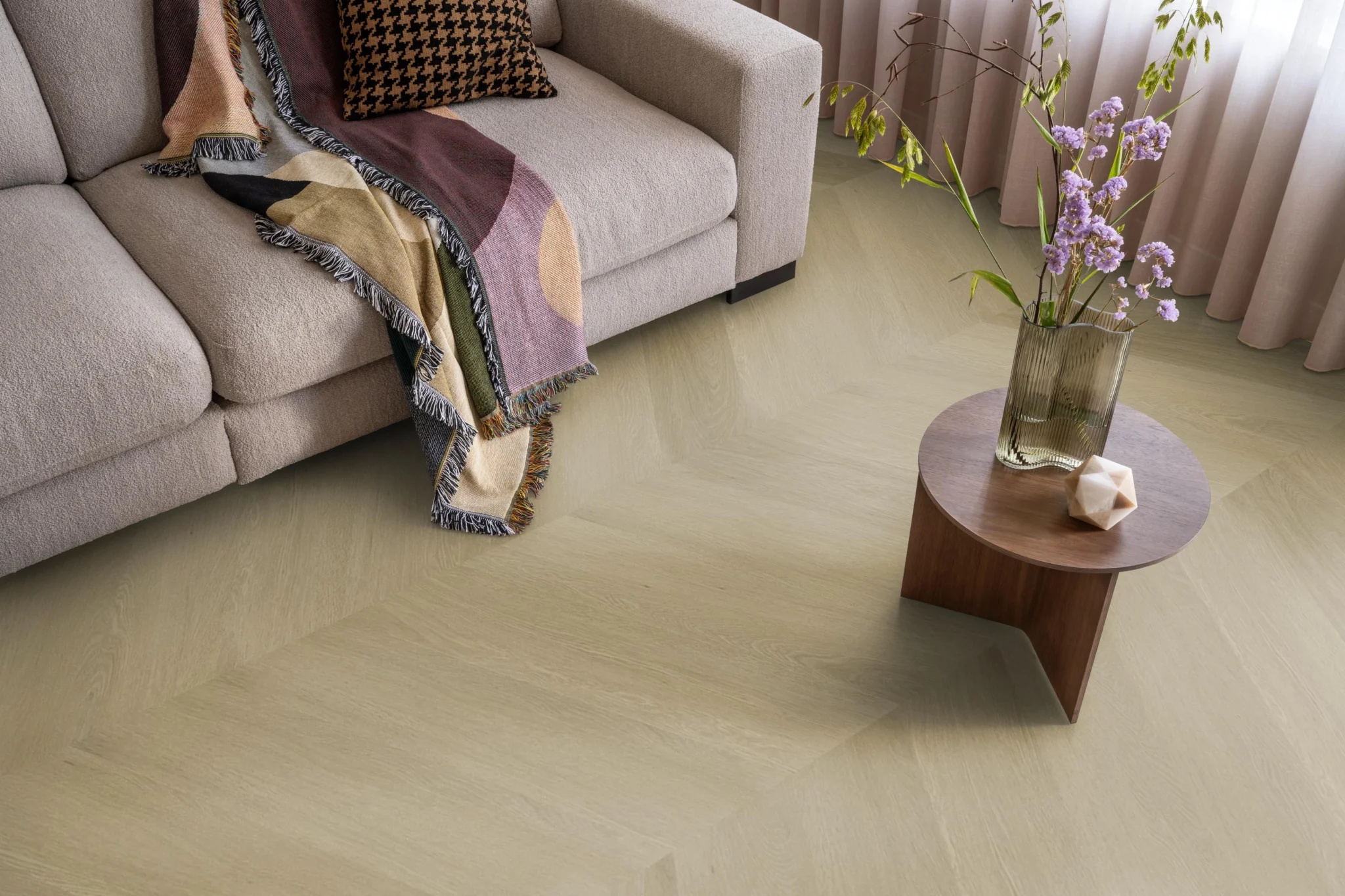 Ambiant Spigato Estino hongaarse punt dryback warm oak - Afbeelding 6