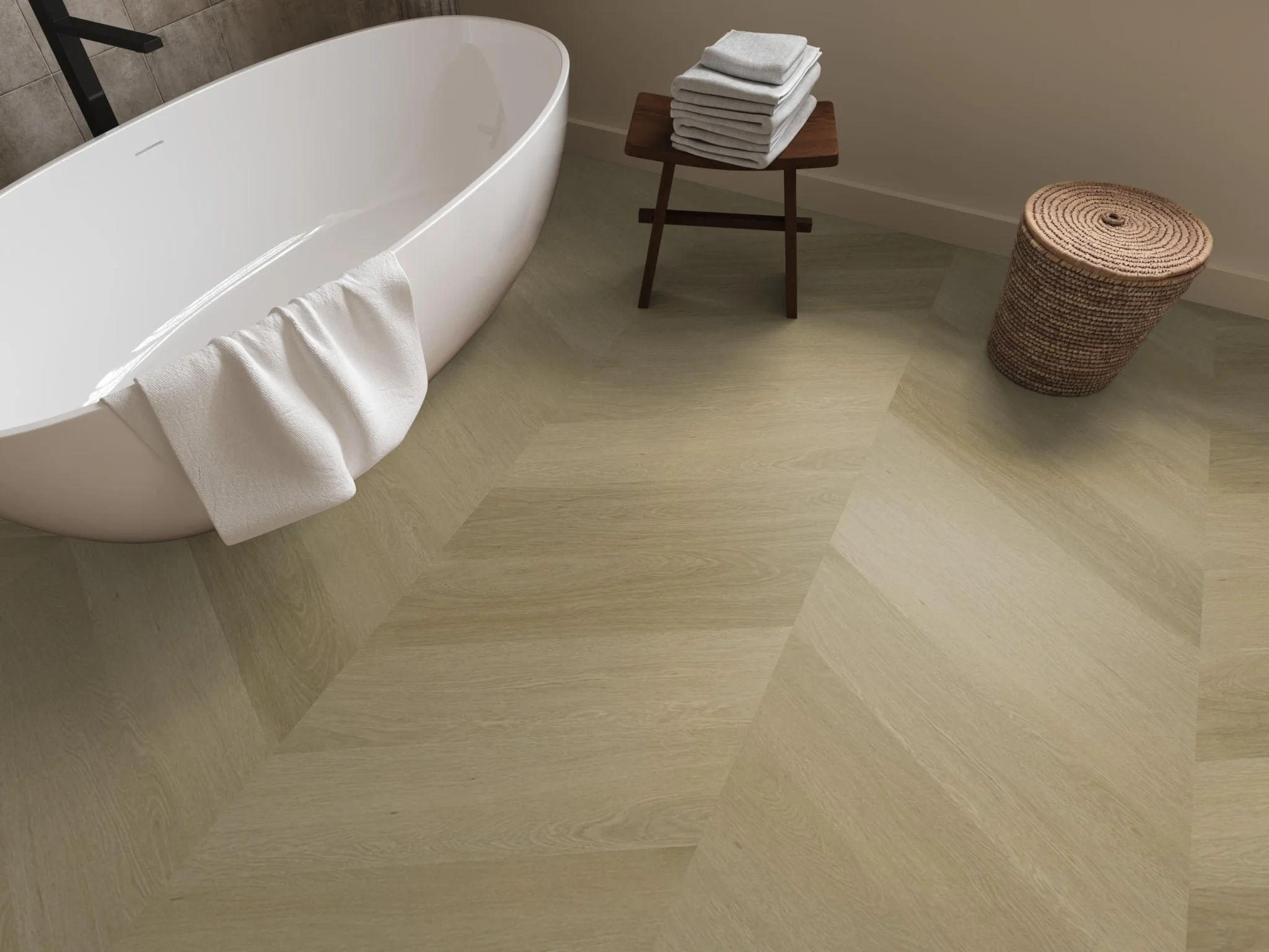 Ambiant Spigato Estino hongaarse punt dryback warm oak - Afbeelding 7