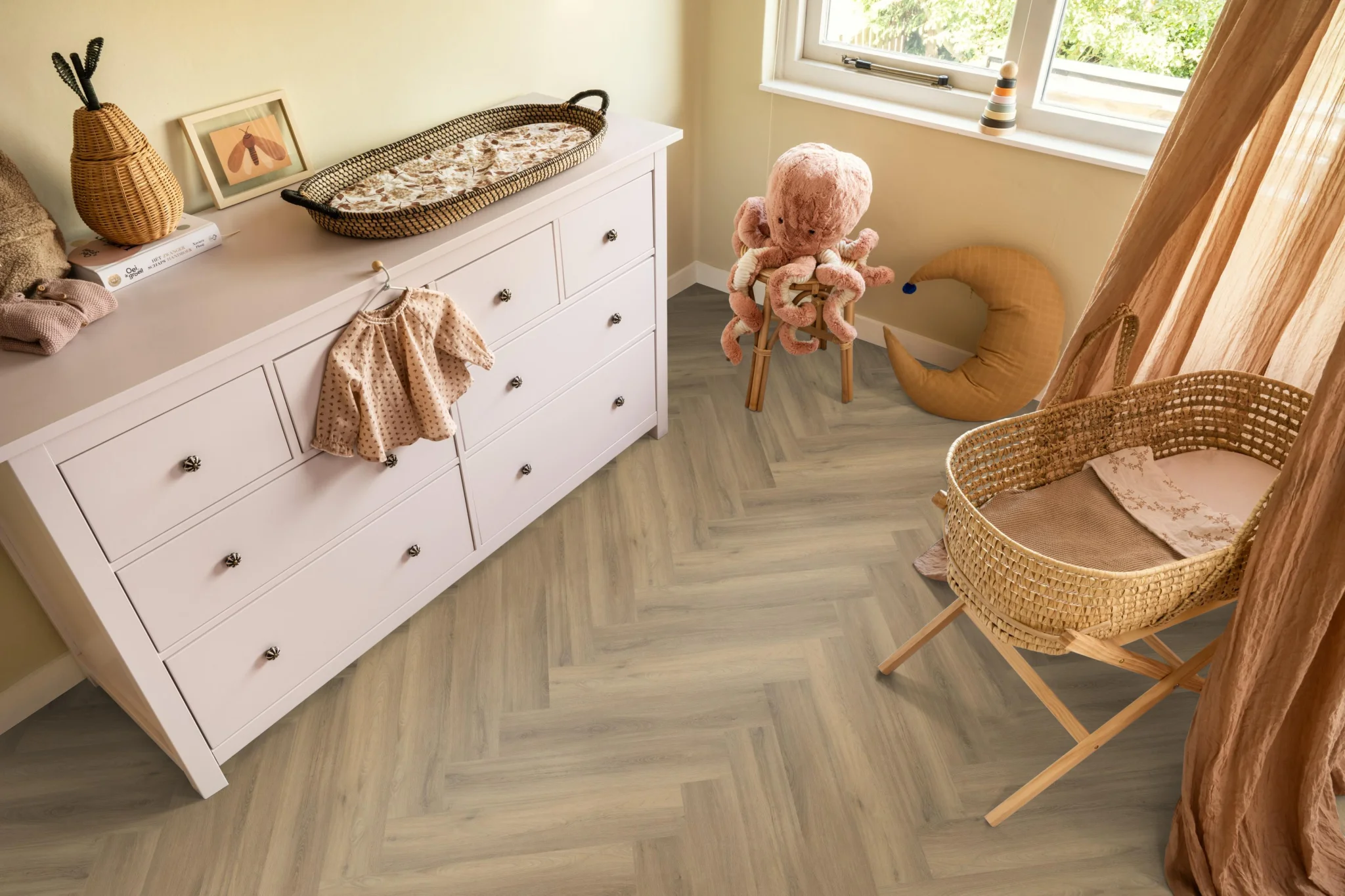 Ambiant Spigato Avanto visgraat dryback natural - Afbeelding 4