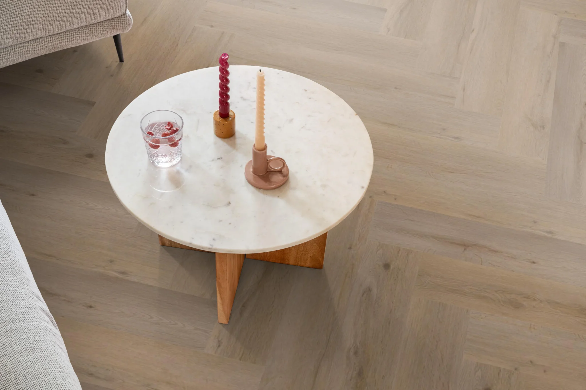 Ambiant Spigato Vivero visgraat dryback natural oak - Afbeelding 3