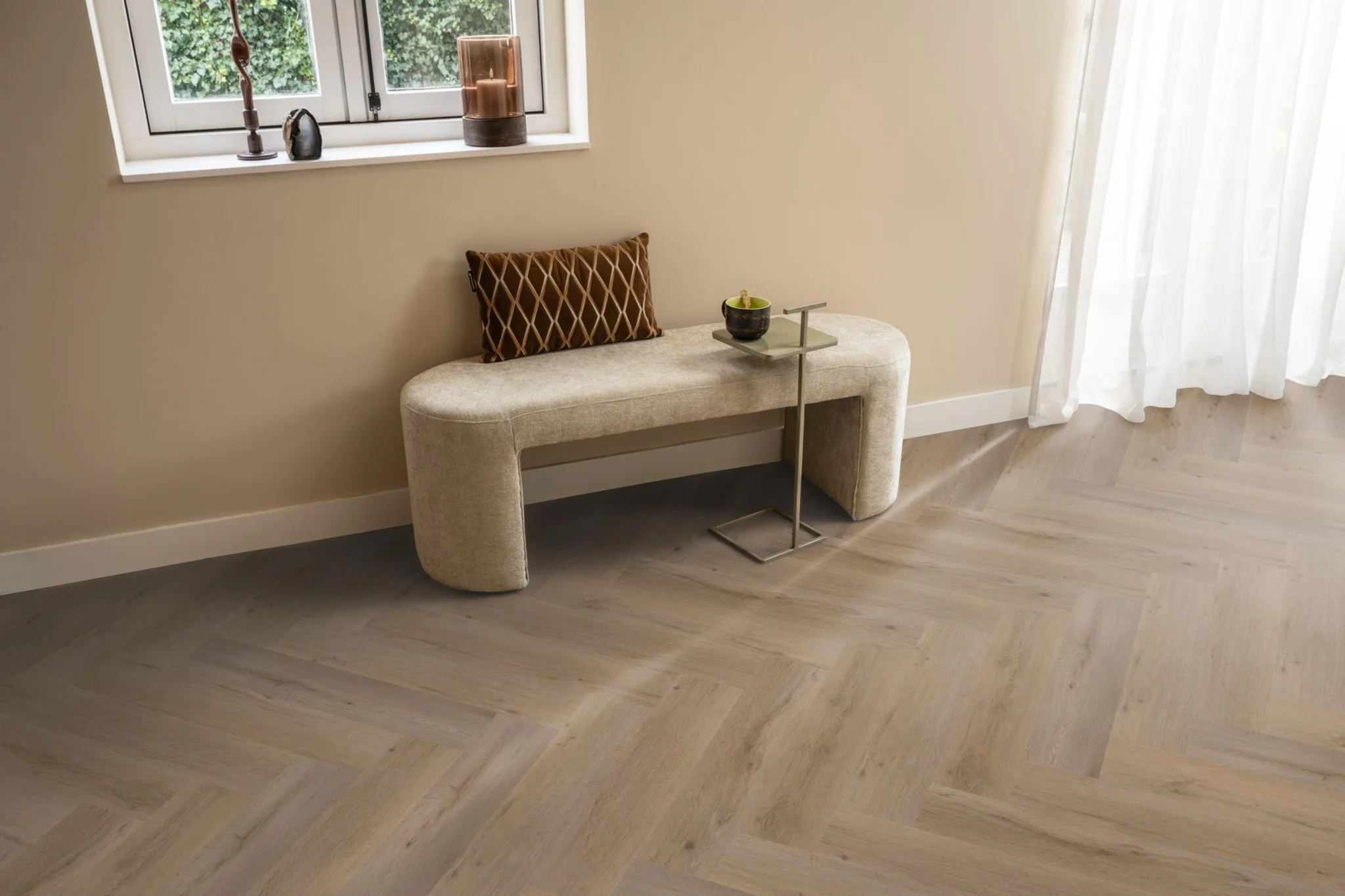 Ambiant Spigato Vivero visgraat dryback natural oak - Afbeelding 8