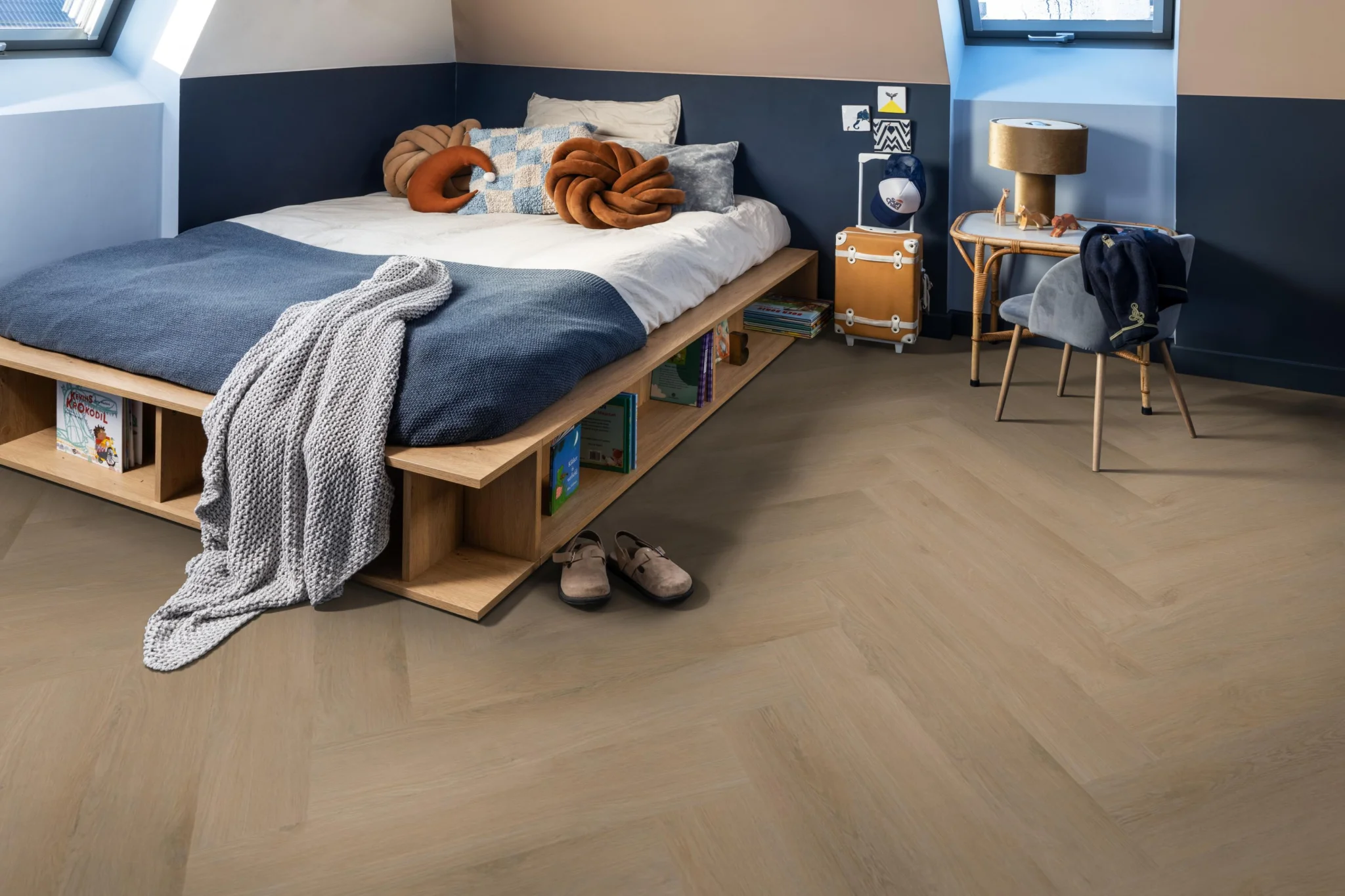 Ambiant Spigato Navaro visgraat dryback natural oak - Afbeelding 2