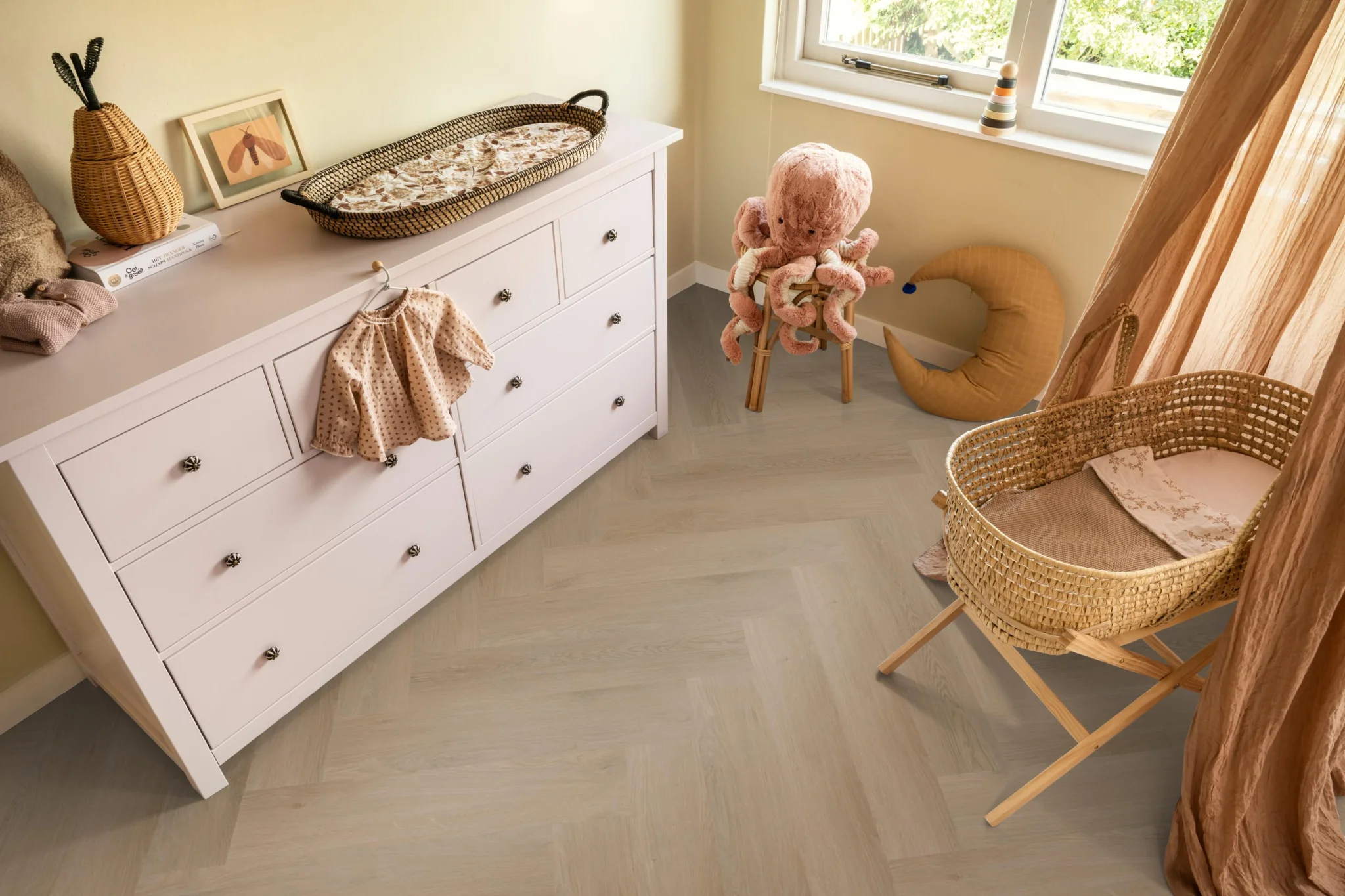 Ambiant Spigato Navaro visgraat dryback natural oak - Afbeelding 4
