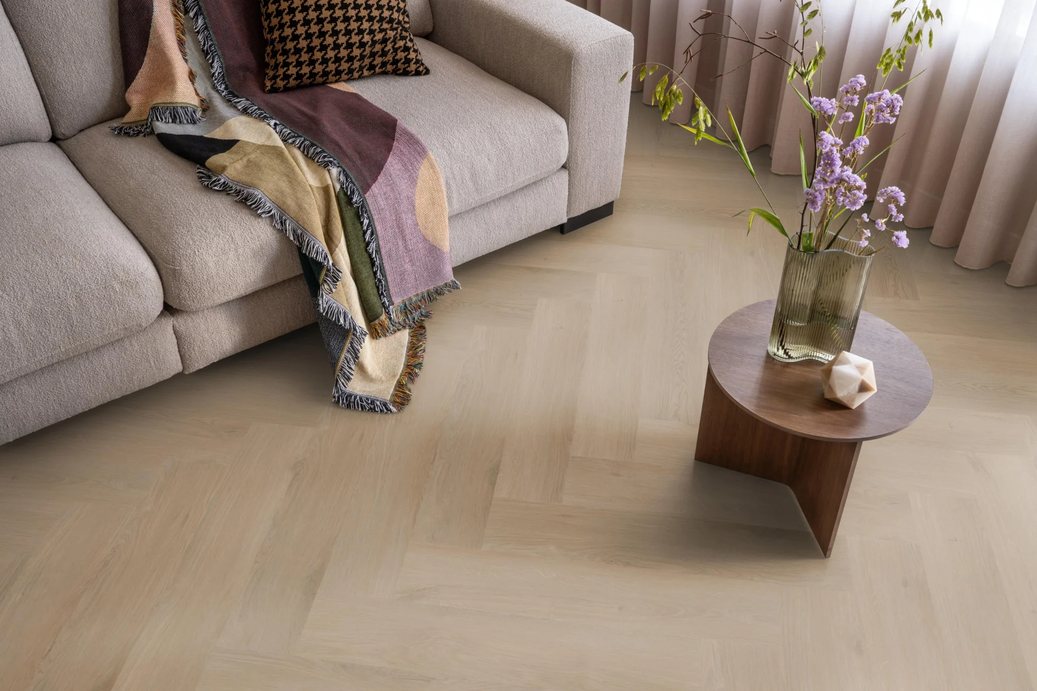 Ambiant Spigato Navaro visgraat dryback natural oak - Afbeelding 6