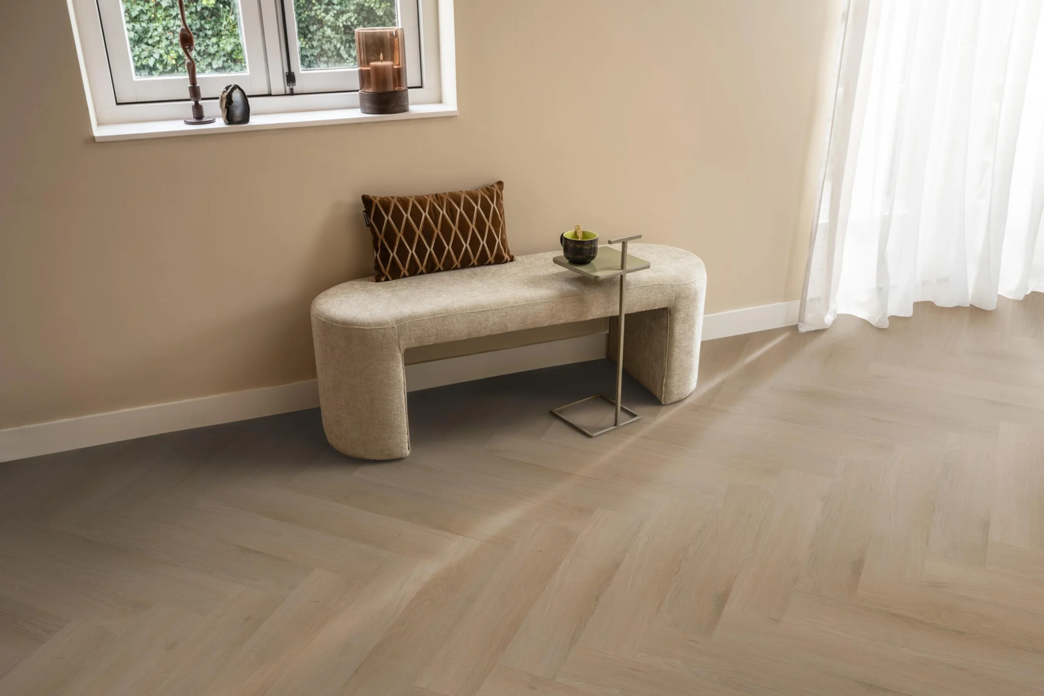 Ambiant Spigato Navaro visgraat dryback natural oak - Afbeelding 8