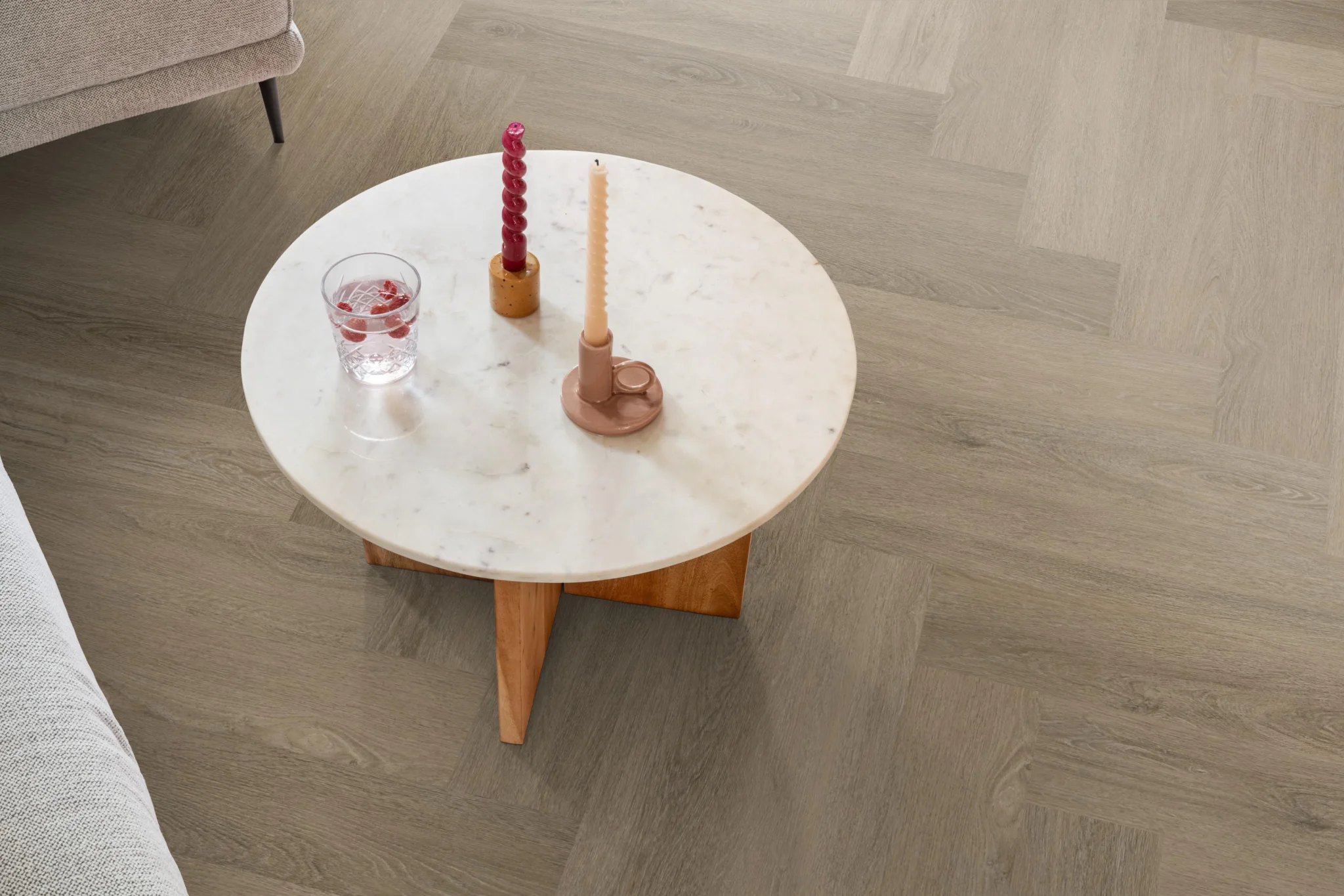 Ambiant Spigato Viranto visgraat dryback smoky - Afbeelding 3