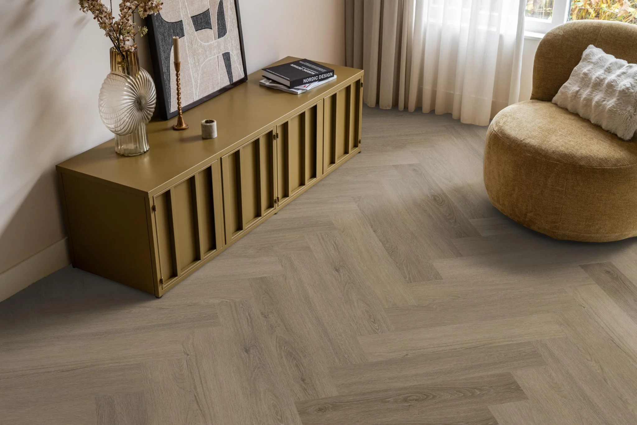 Ambiant Spigato Viranto visgraat dryback smoky - Afbeelding 10