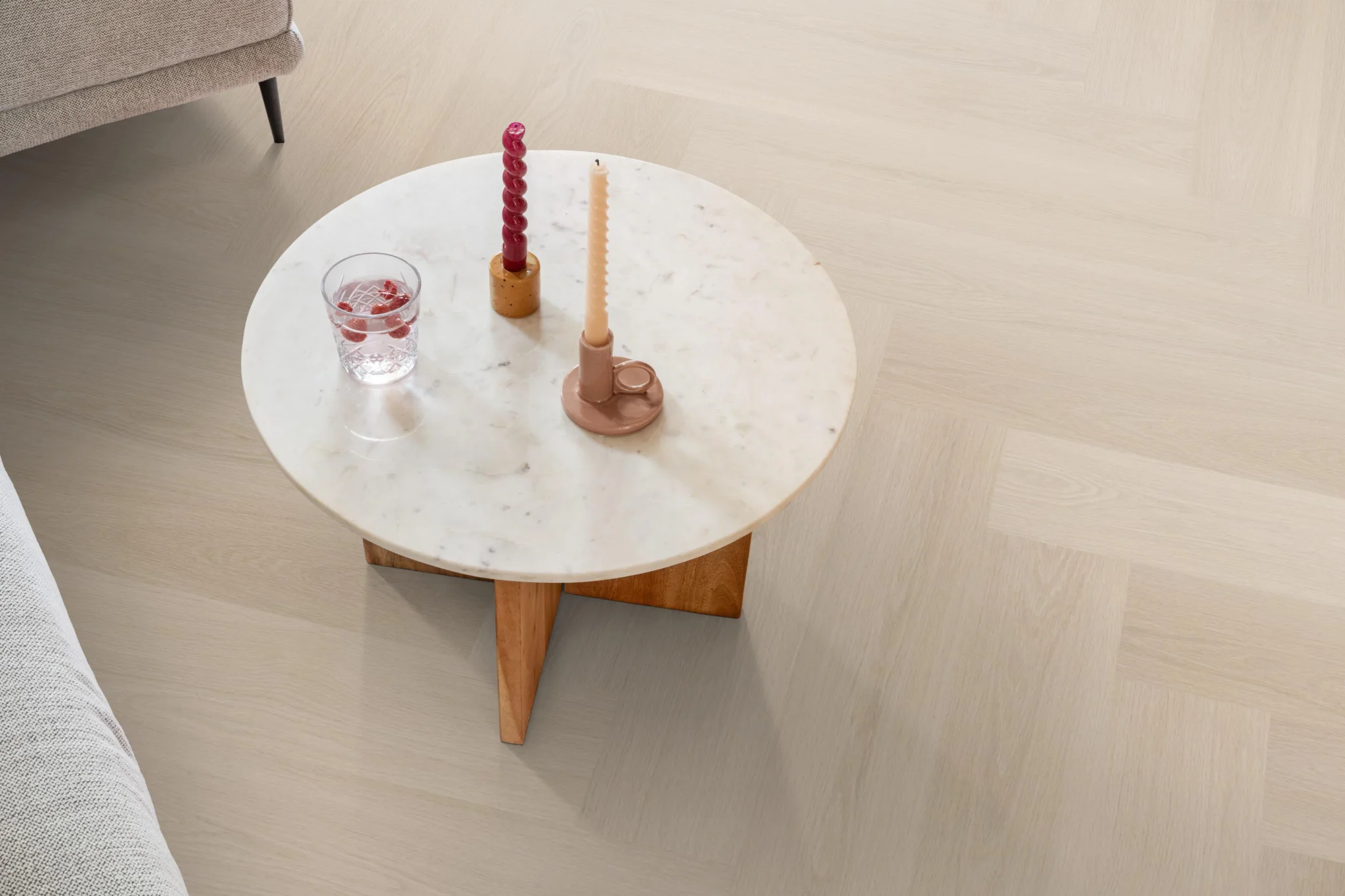 Ambiant Spigato xl Soleno visgraat dryback beige - Afbeelding 3