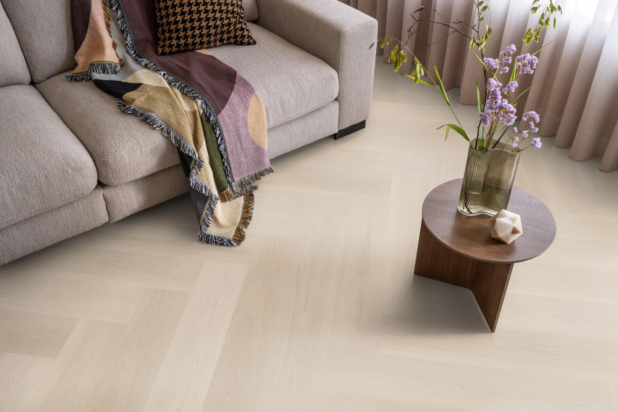 Ambiant Spigato xl Soleno visgraat dryback beige - Afbeelding 6