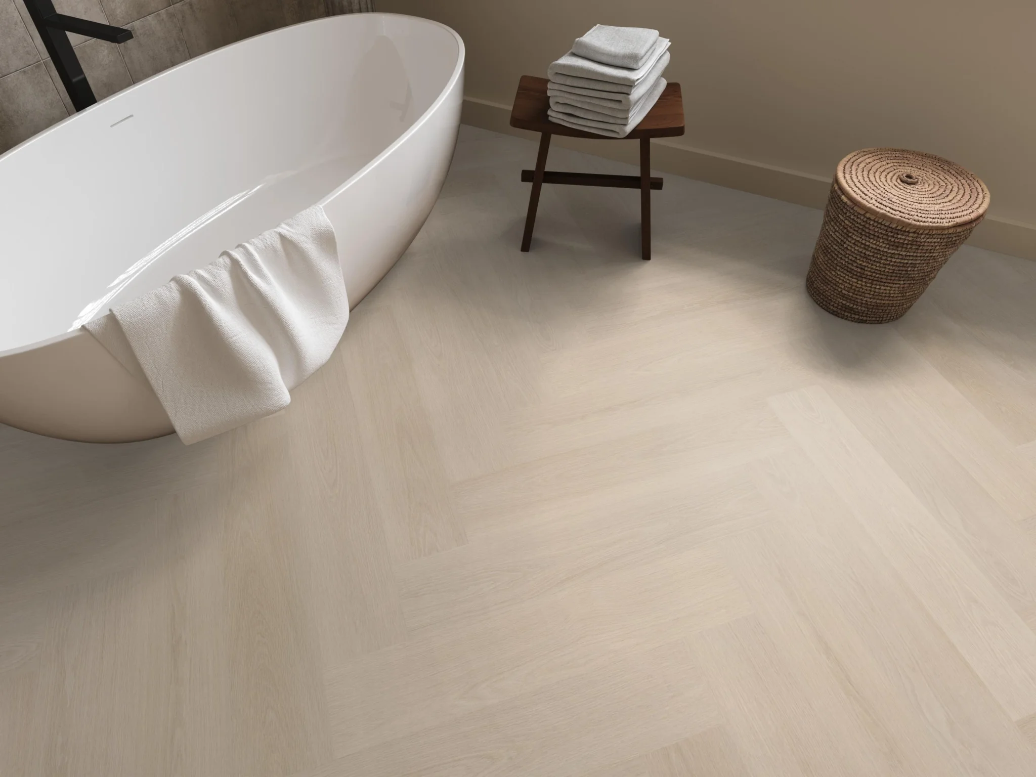 Ambiant Spigato xl Soleno visgraat dryback beige - Afbeelding 7