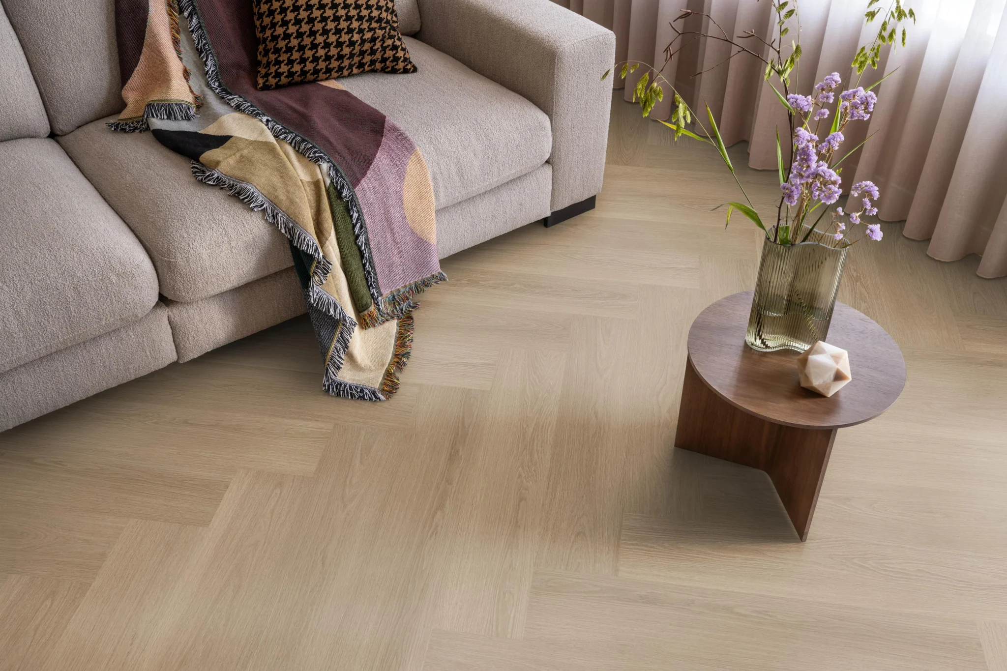 Ambiant Spigato xl Soleno visgraat dryback warm oak - Afbeelding 6