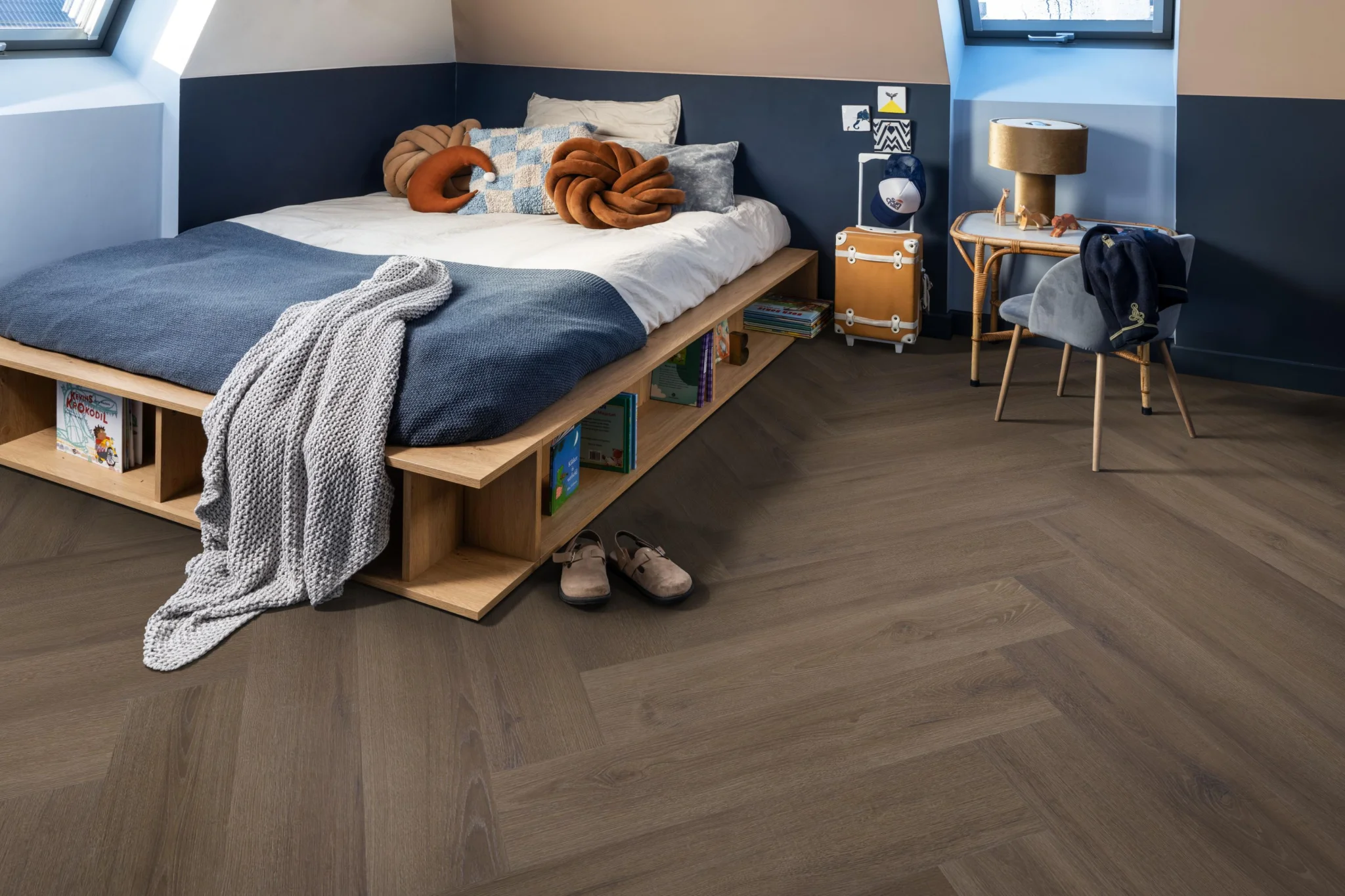 Ambiant Spigato xl Valento visgraat dryback brown - Afbeelding 2