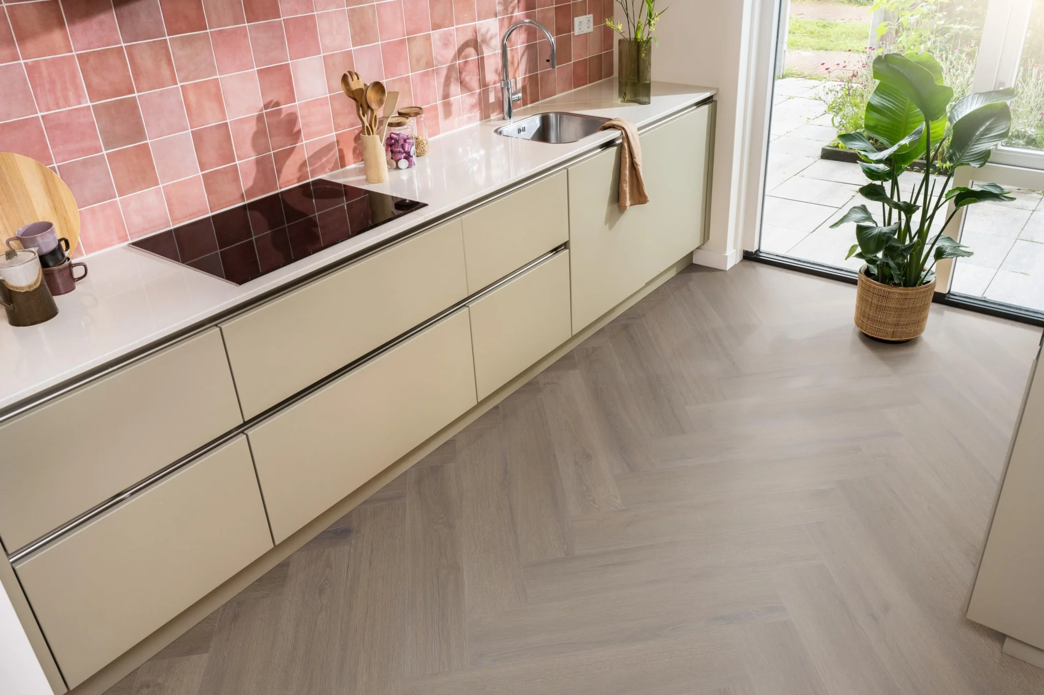 Ambiant Spigato xl Valento visgraat dryback brown - Afbeelding 5