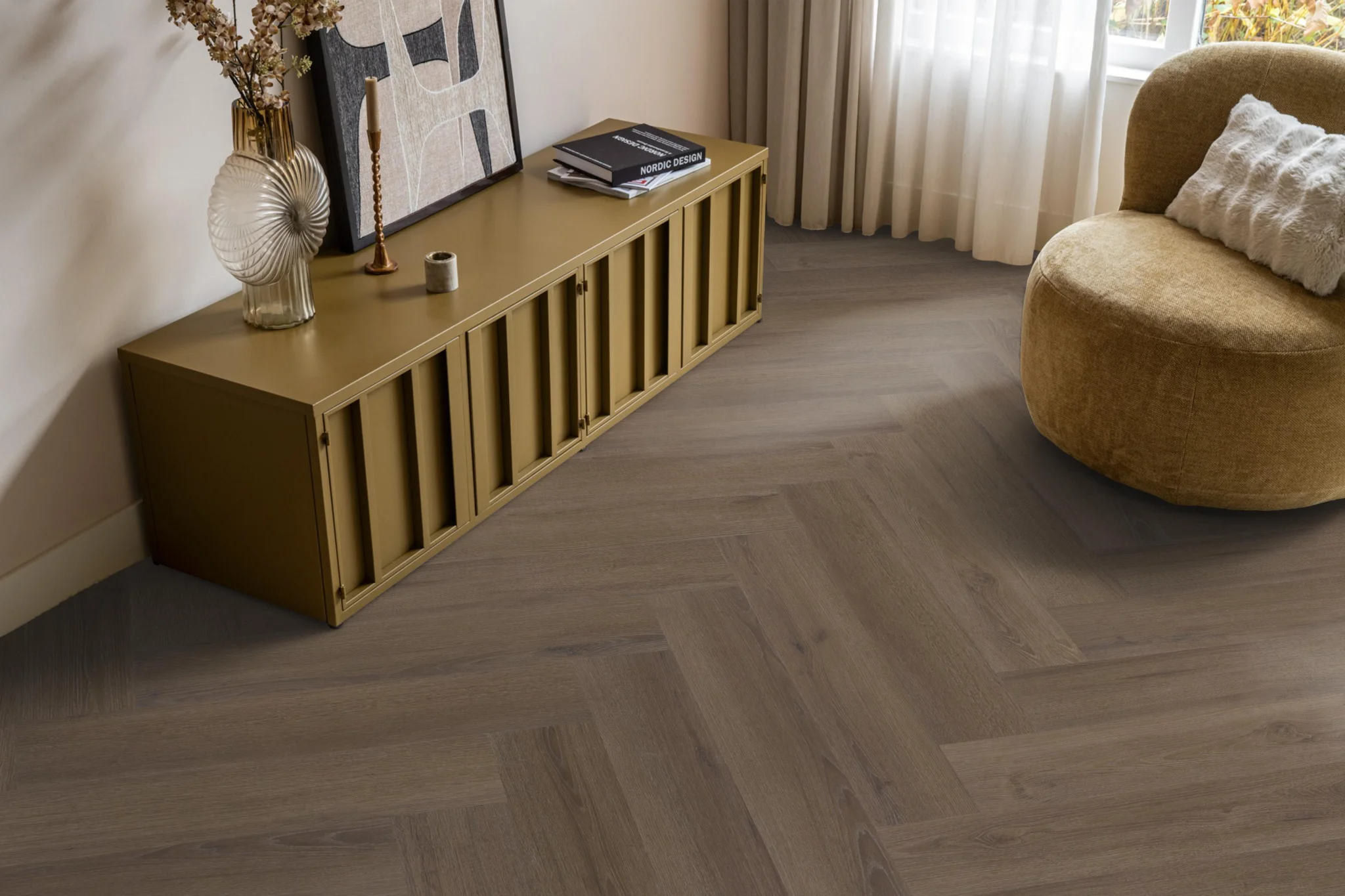 Ambiant Spigato xl Valento visgraat dryback brown - Afbeelding 10
